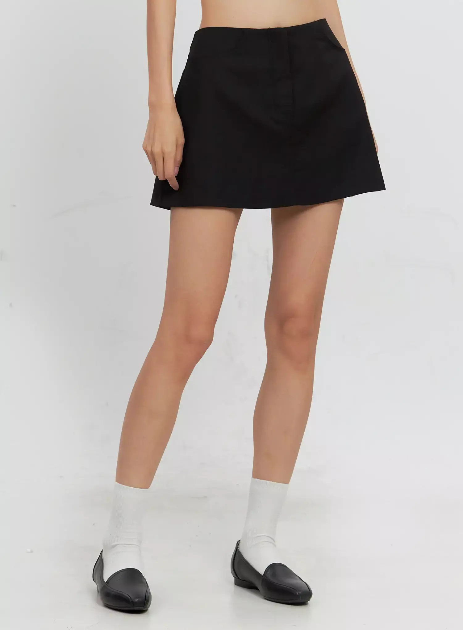 Low Rise Back-Band Skirt IL528 - Image 12