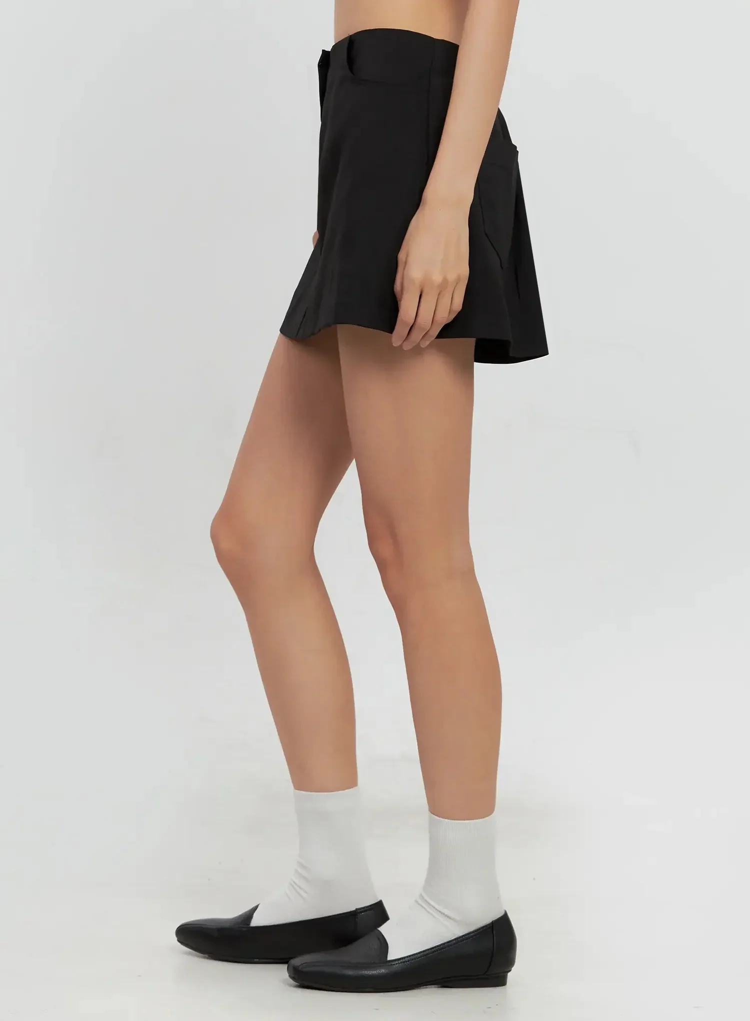 Low Rise Back-Band Skirt IL528 - Image 17