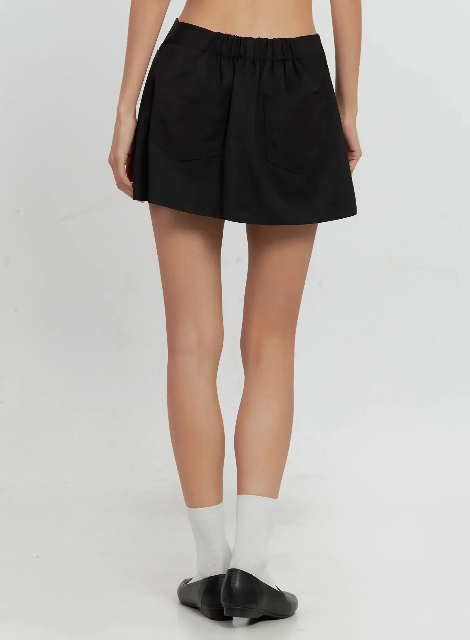 Low Rise Back-Band Skirt IL528 - Image 18