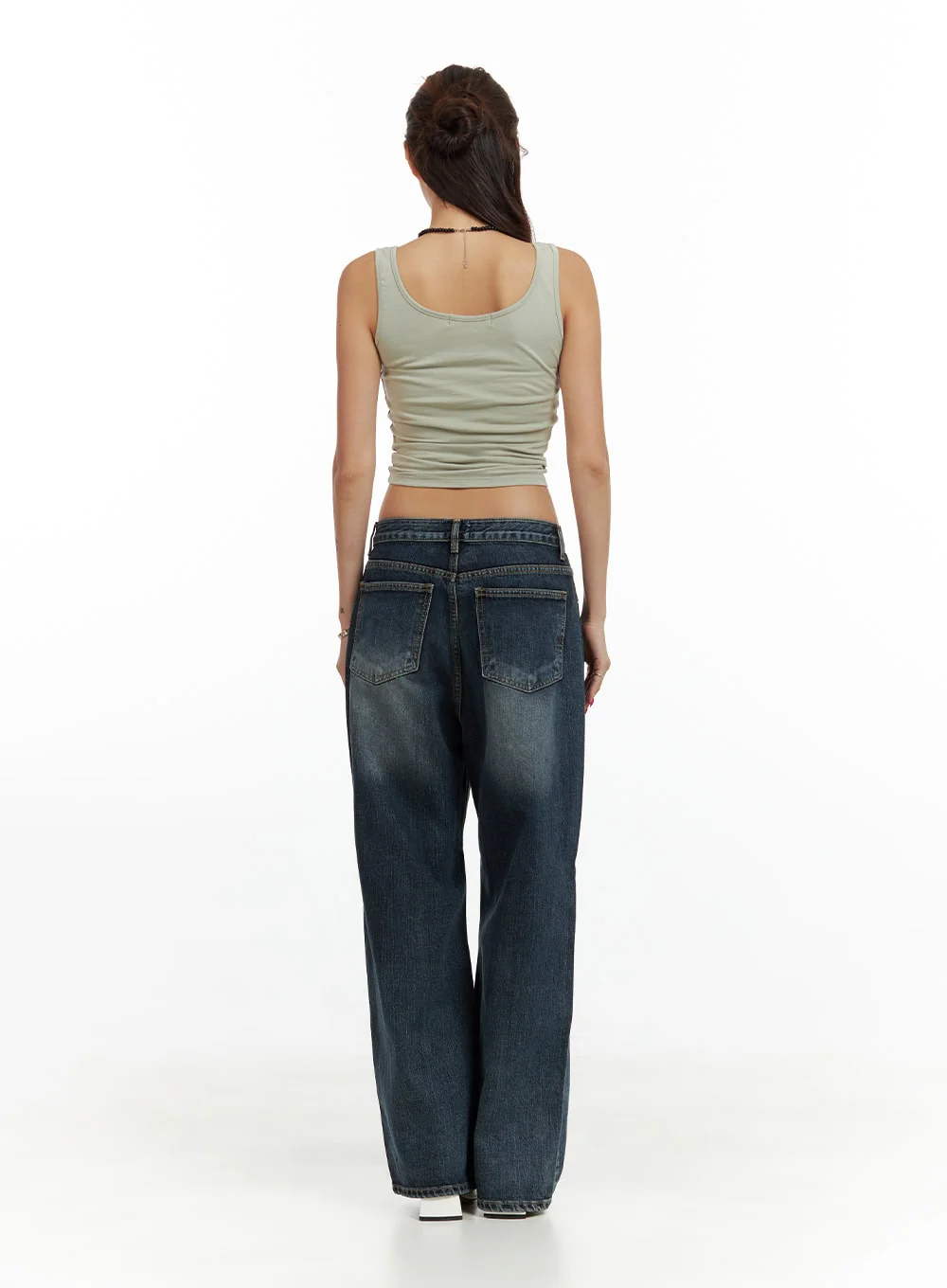 Low Rise Baggy Jeans CU417 - Image 6