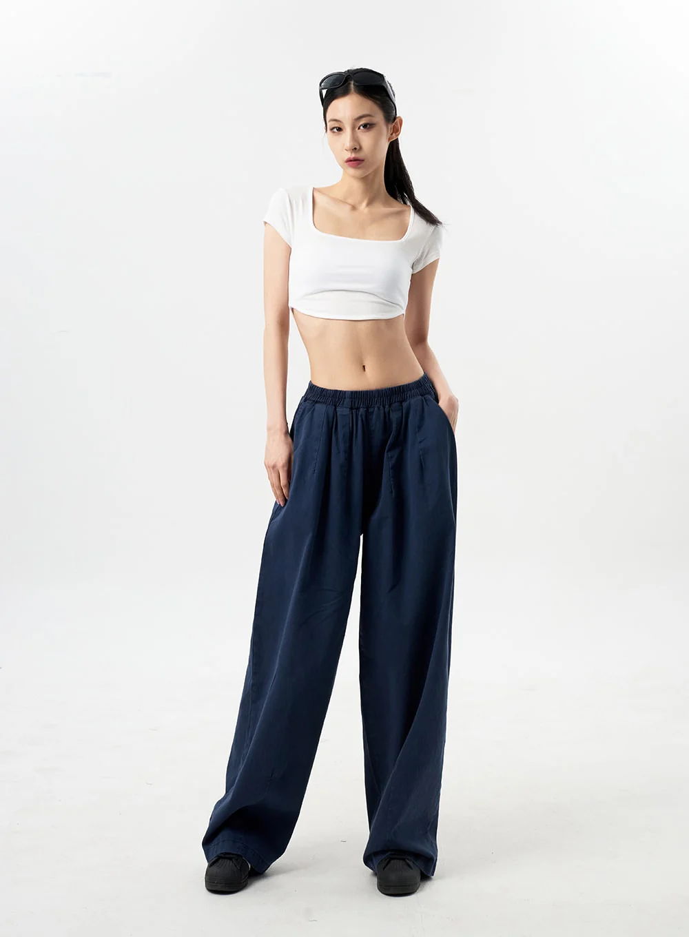 Low Rise Cotton Pants CY312 - Image 12
