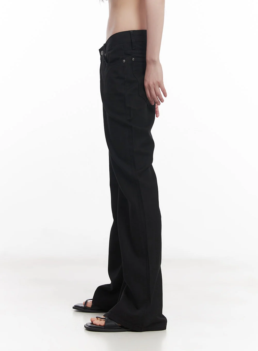 Low-Waist Flared Pants CU505 - Image 3