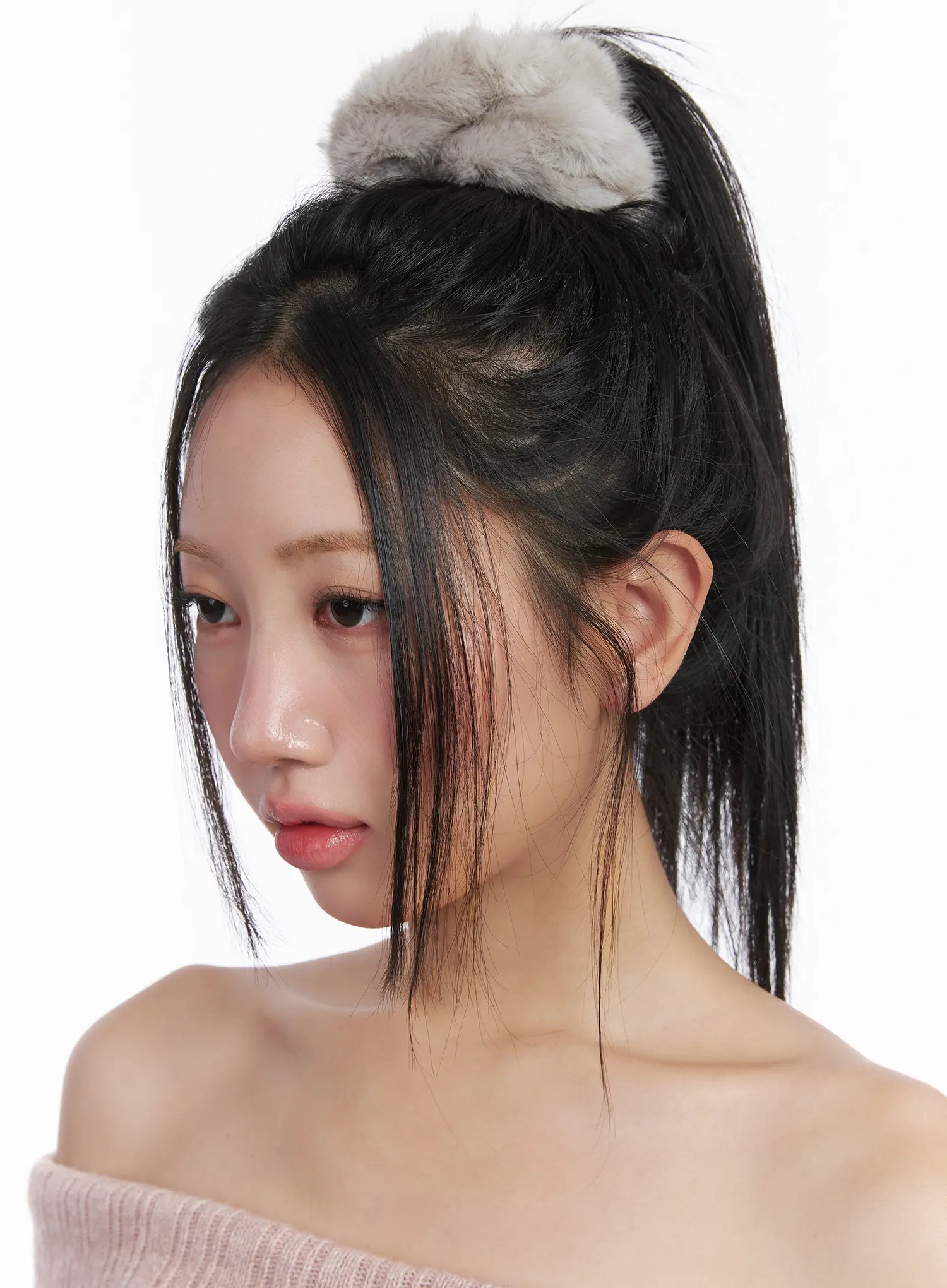 Luxe Fluffy Scrunchie CD514 - Image 3