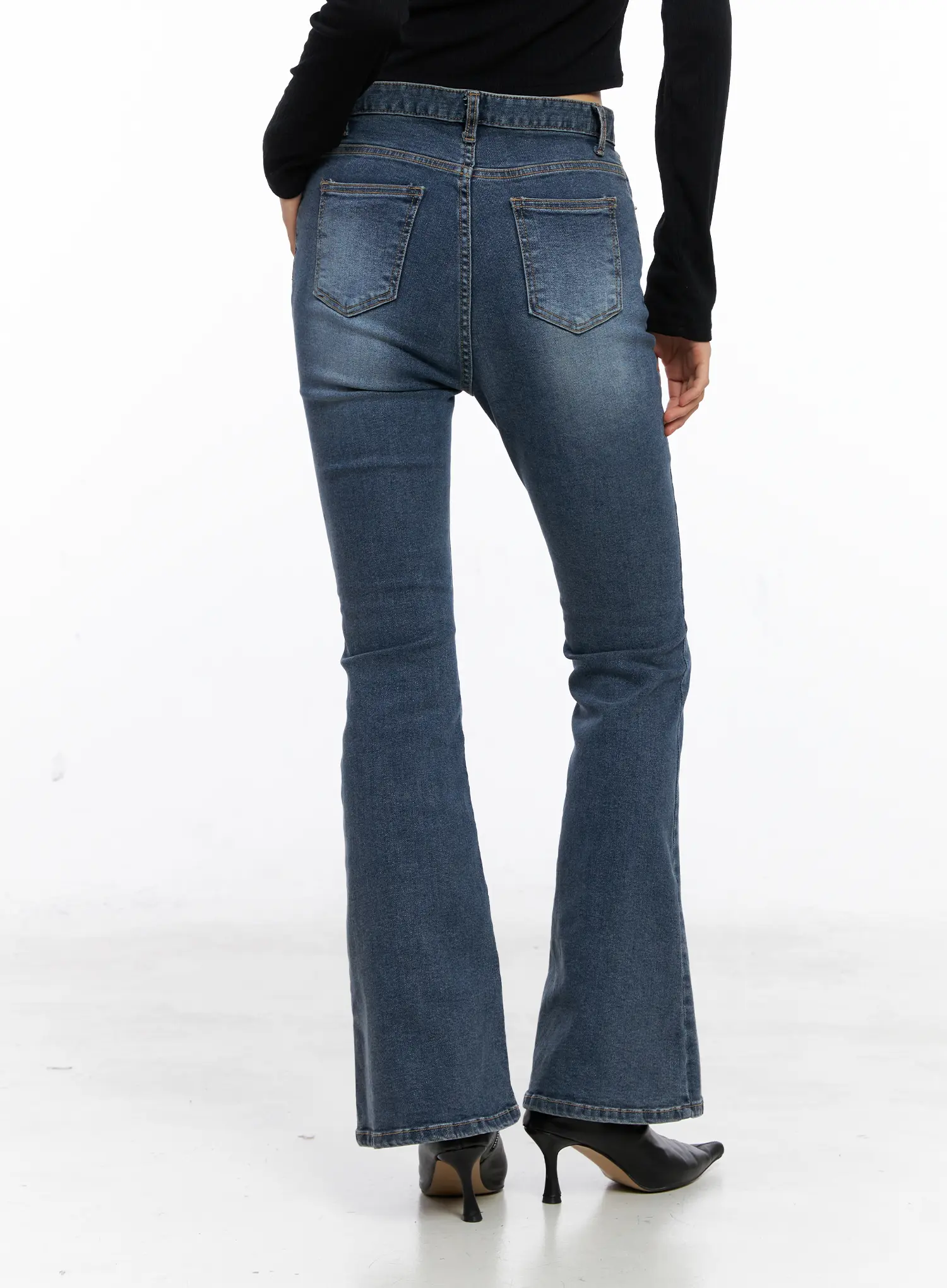 Malka Classic Flared Jeans CS509 - Image 6