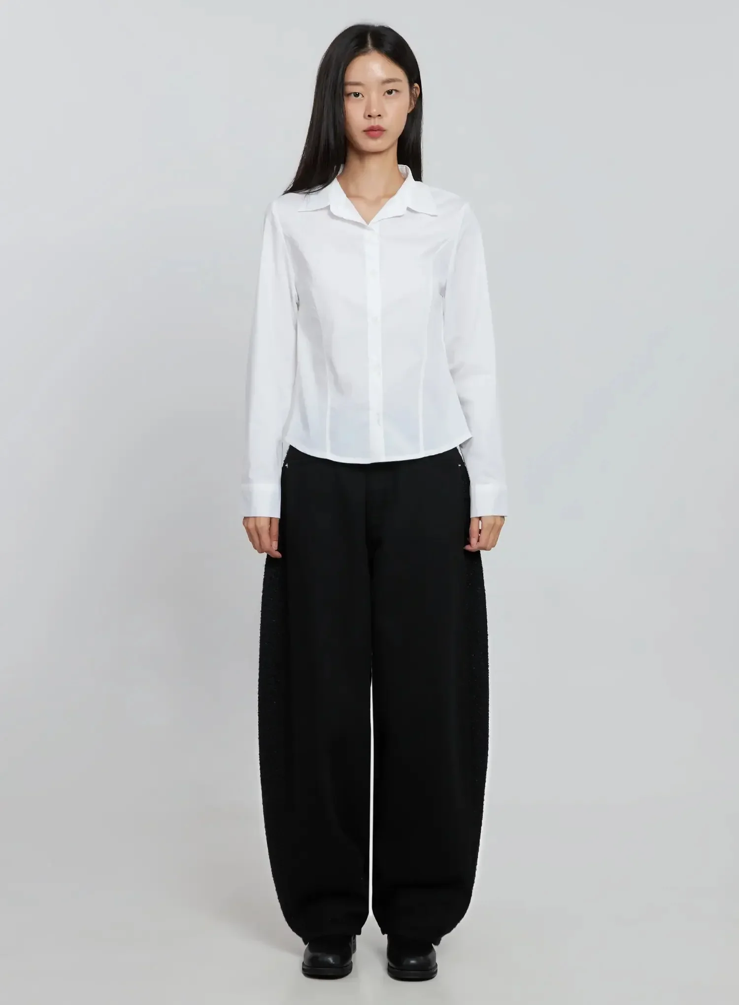 Maxine Wide Leg Tweed Pants IO530 - Image 6