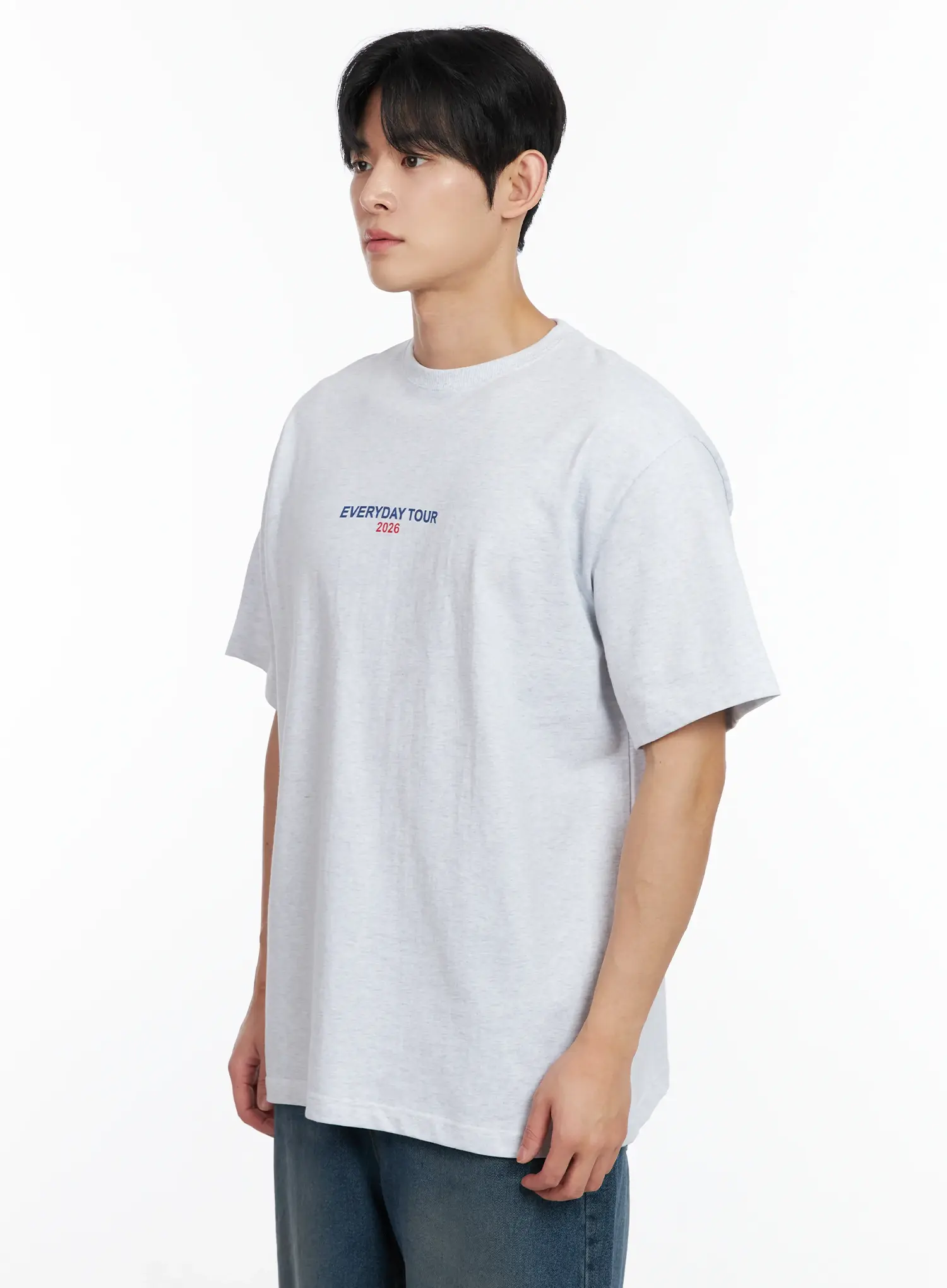 Men’s Graphic Back Print T-Shirt IM518 - Image 4