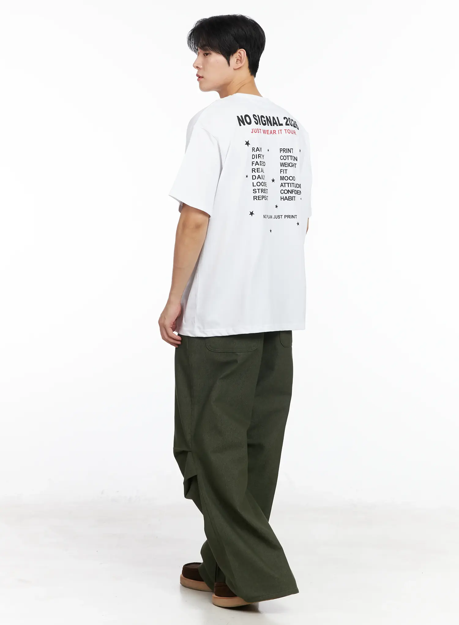 Men’s Graphic Back Print T-Shirt IM518 - Image 9