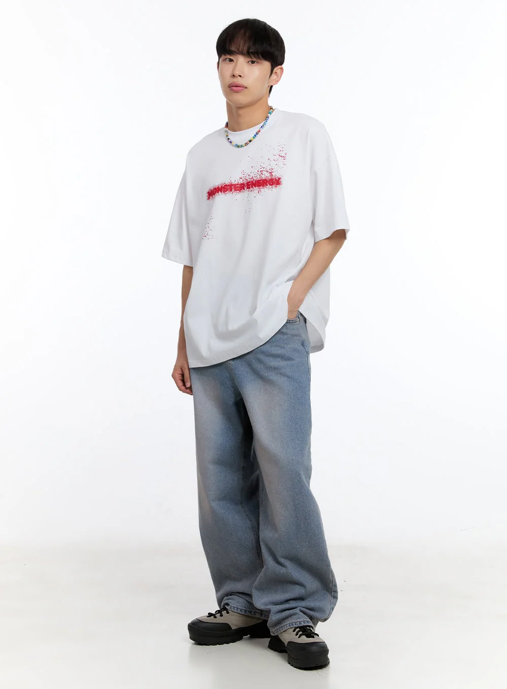 Men’s Monster Graphic T-Shirt IY530 - Image 2
