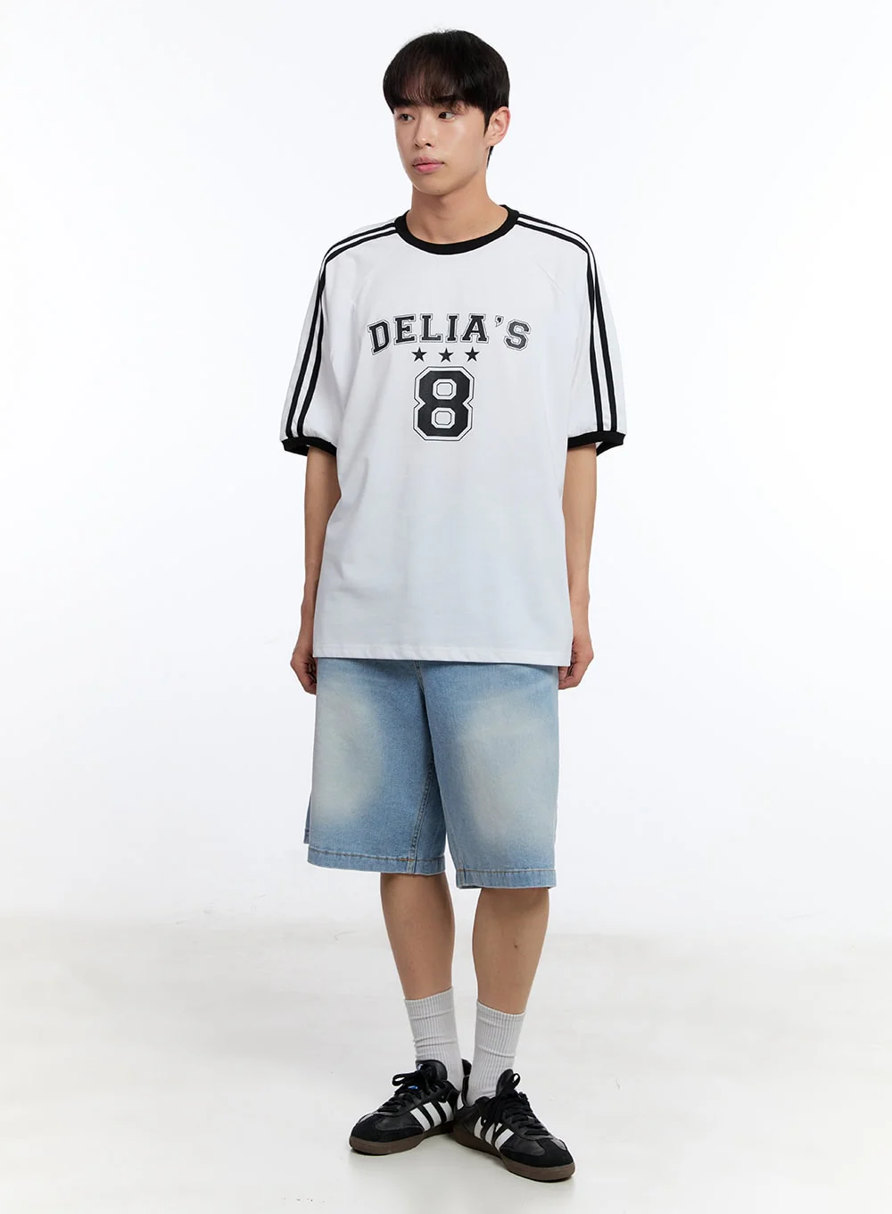 Men’s Sporty Raglan Track T-Shirt IY529 - Image 2