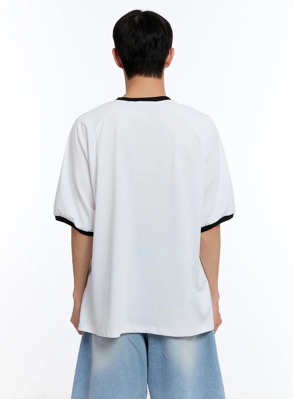 Men’s Sporty Raglan Track T-Shirt IY529 - Image 6