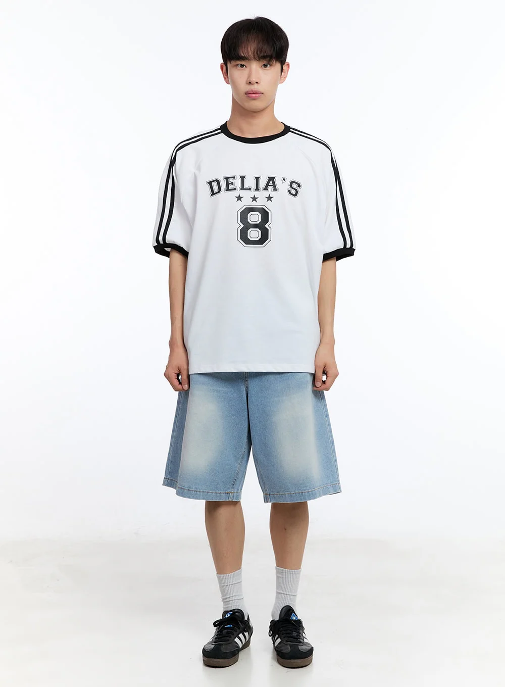 Men’s Sporty Raglan Track T-Shirt IY529 - Image 7