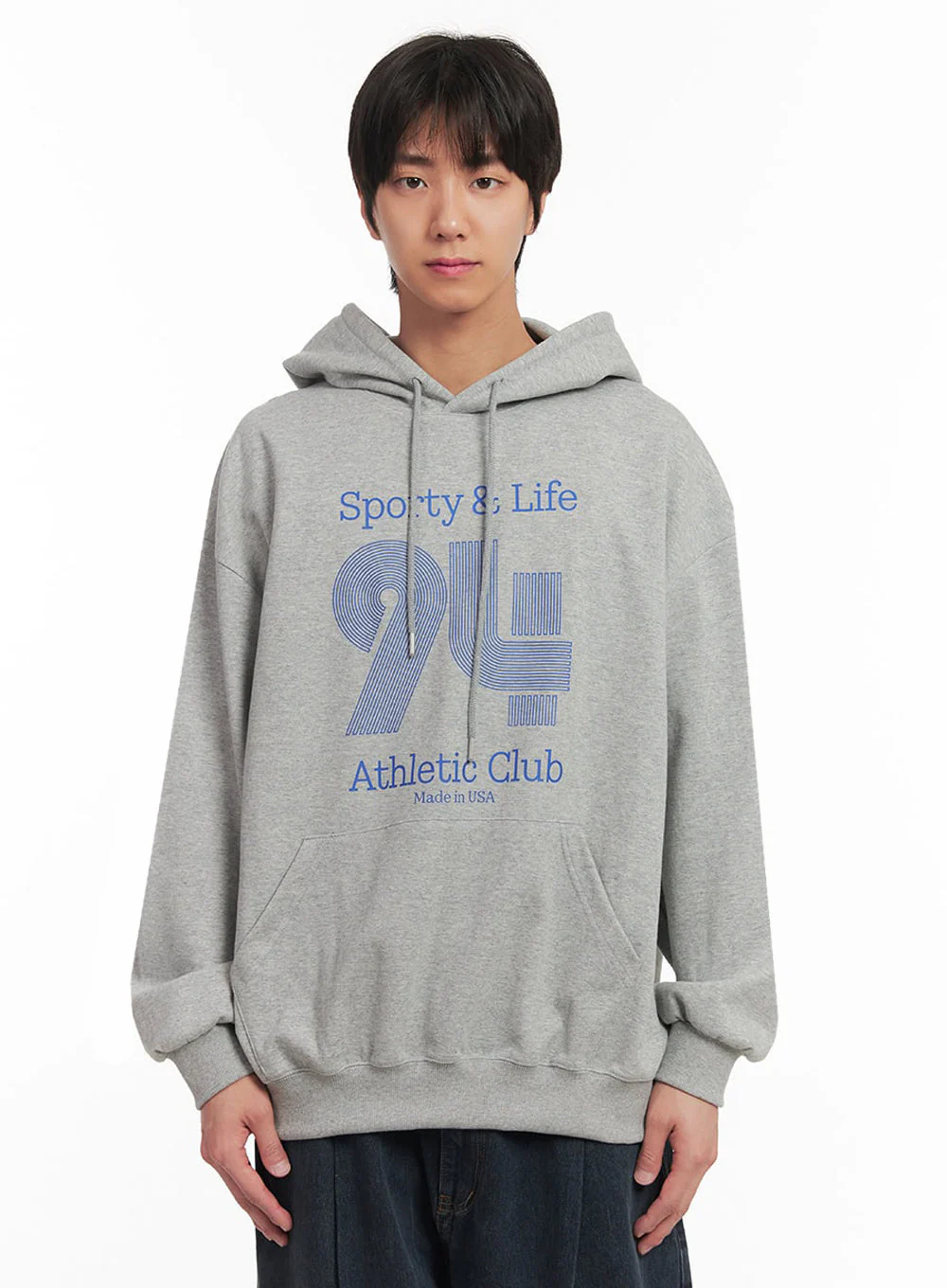 Men's Athletic Club Graphic Hoodie IA510 - Image 11