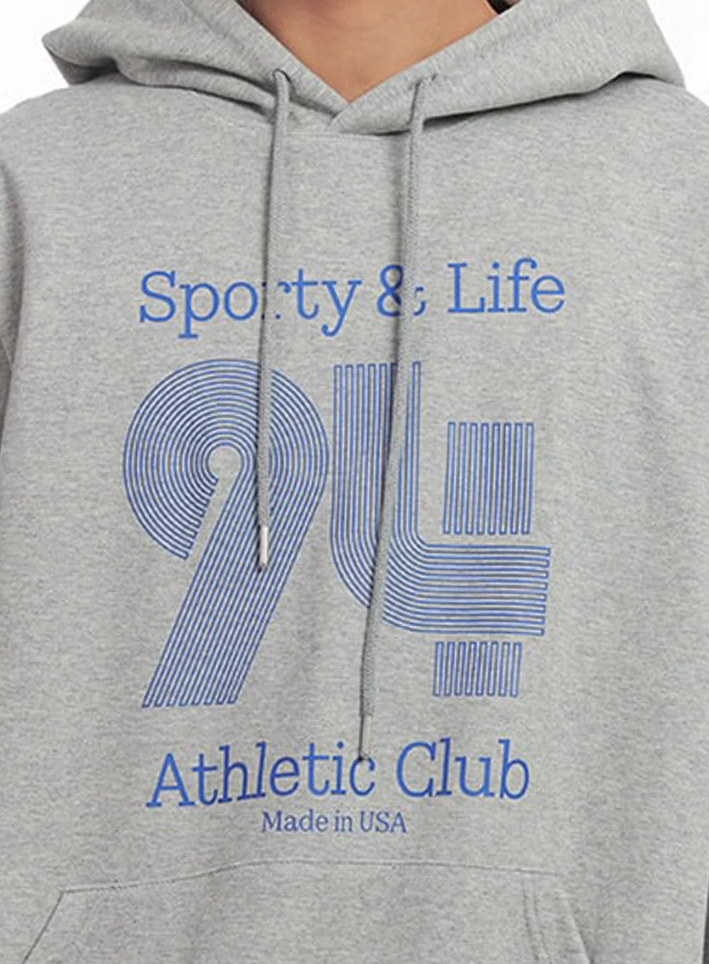Men's Athletic Club Graphic Hoodie IA510 - Image 3