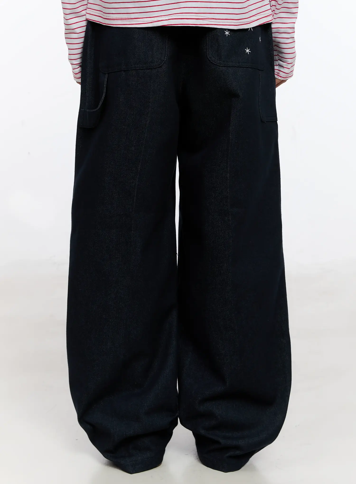 Men's Back Seat Pocket Denim Jeans IN512 - Image 9