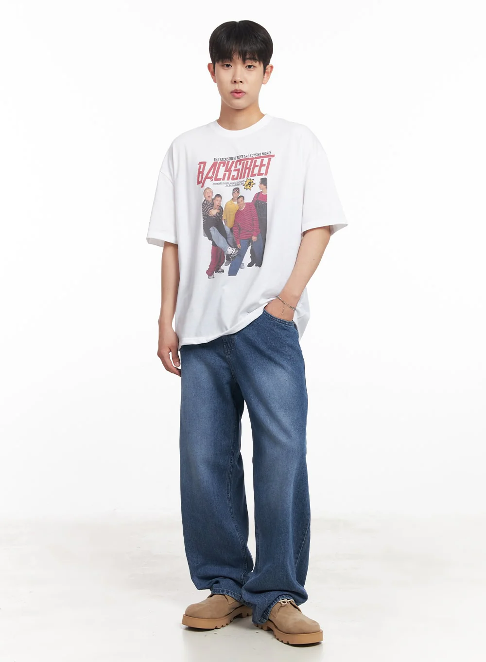 Men's Backstreet Graphic T-Shirt IA529 - Image 9