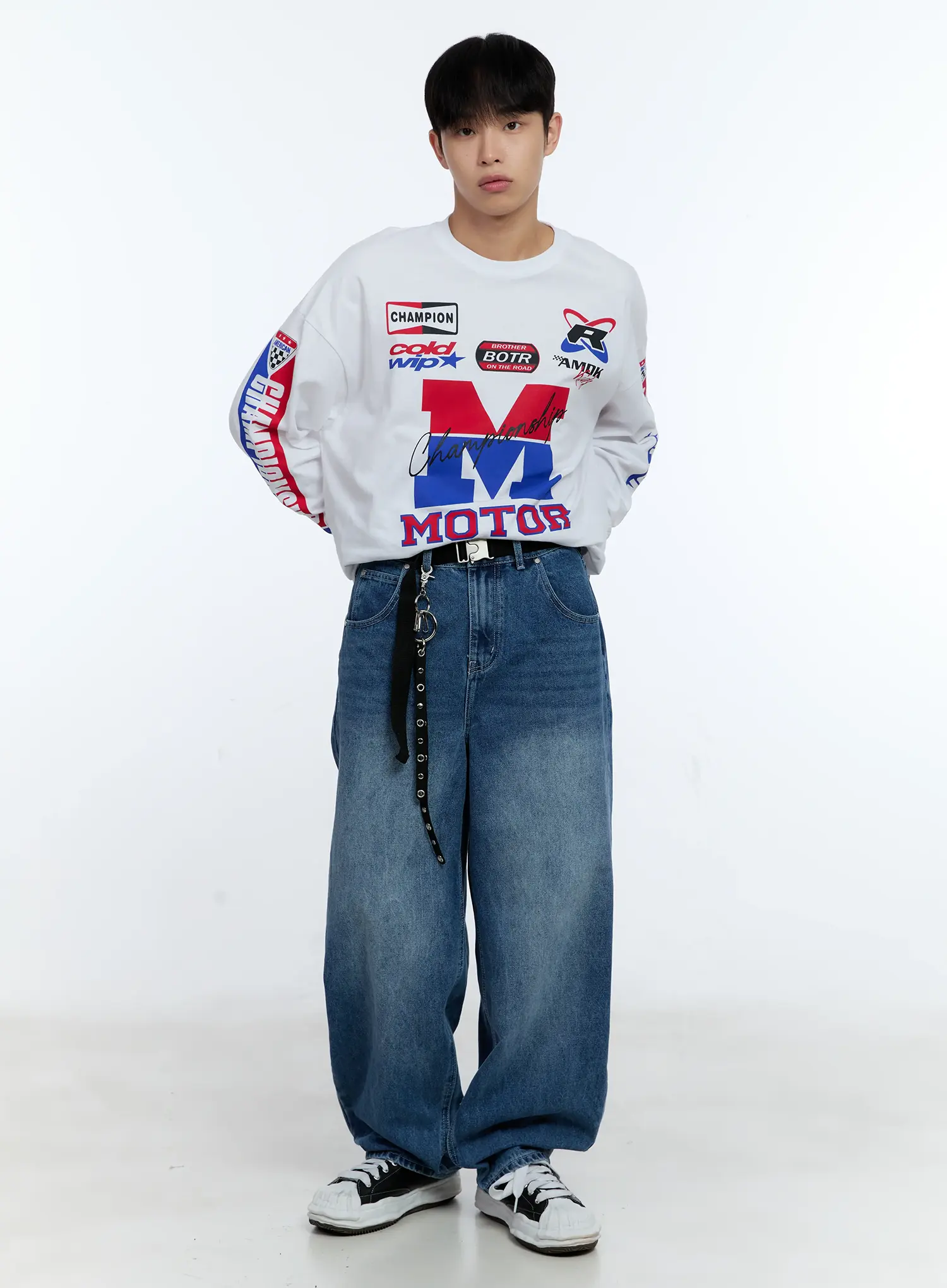 Men's Baggy Jeans IG515 - Image 12