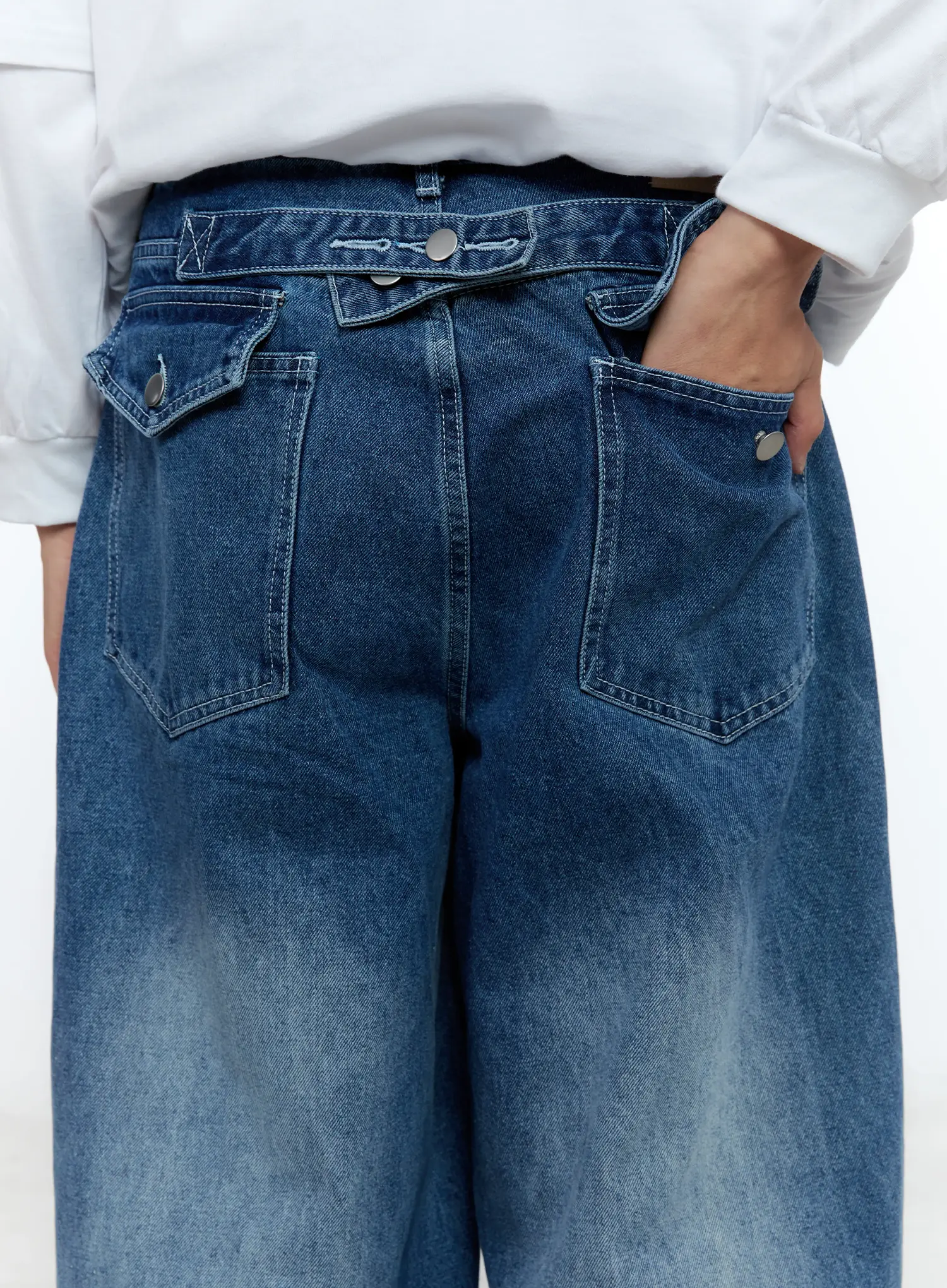 Men's Baggy Jeans IG515 - Image 2