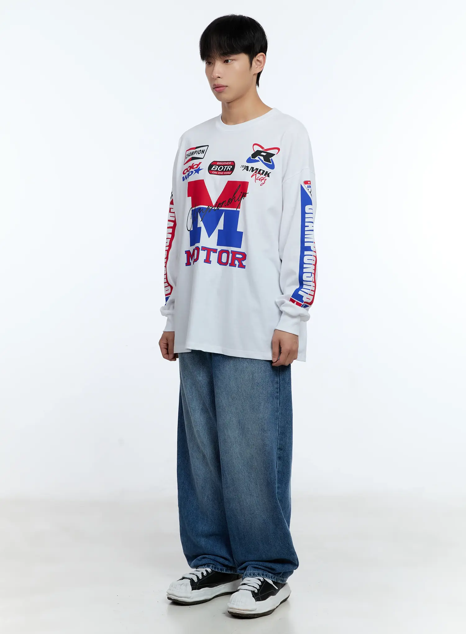 Men's Baggy Jeans IG515 - Image 7