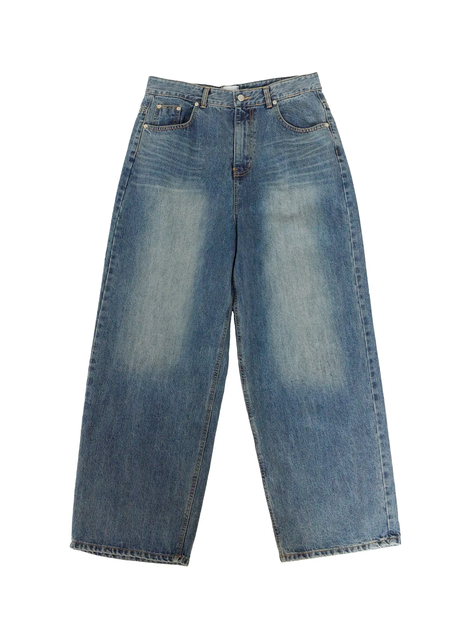 Men's Baggy Wide Jeans IF511 - Image 11