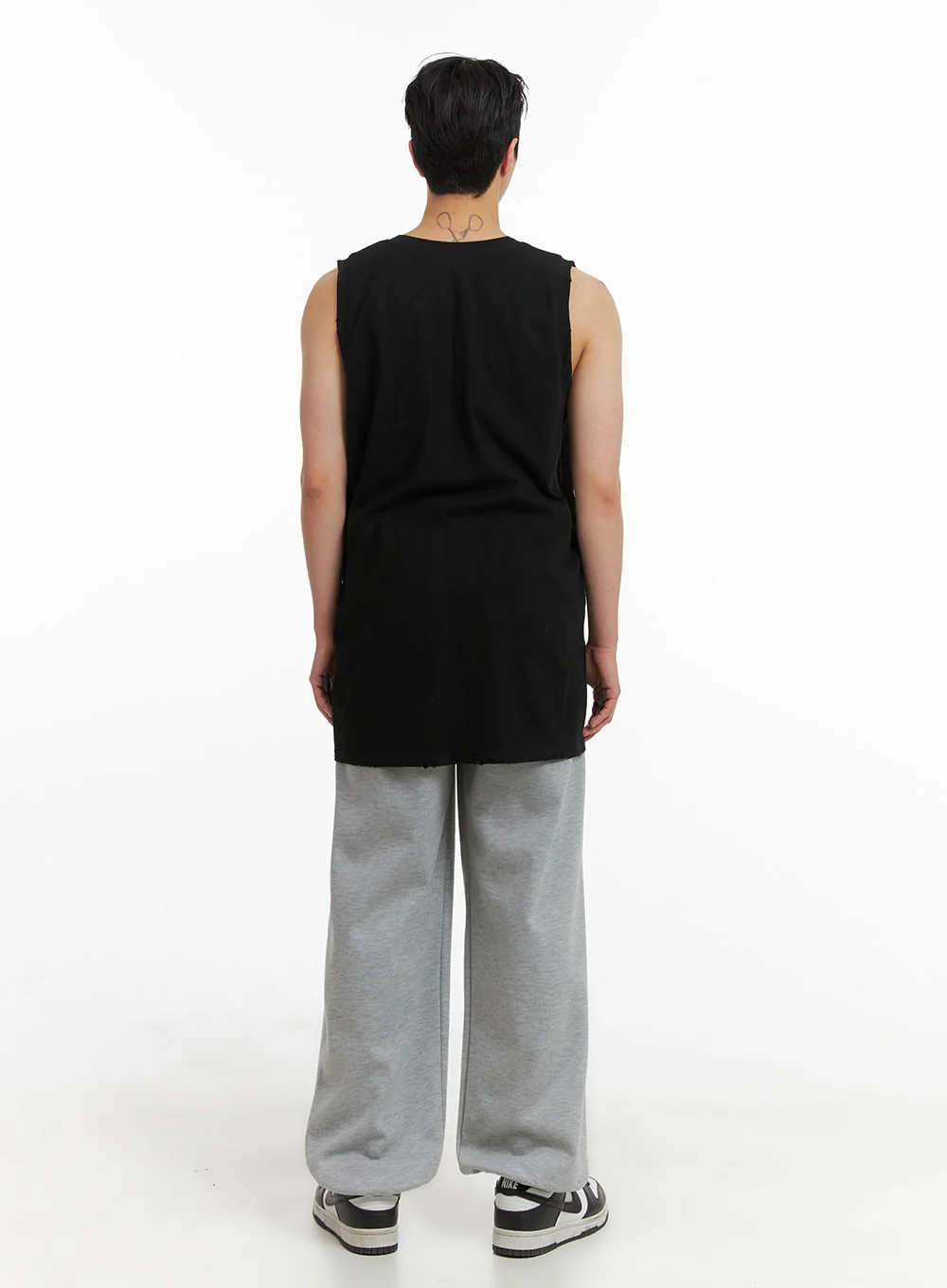 Men's Basic Cotton Sleeveless Tee IA401 - Image 7