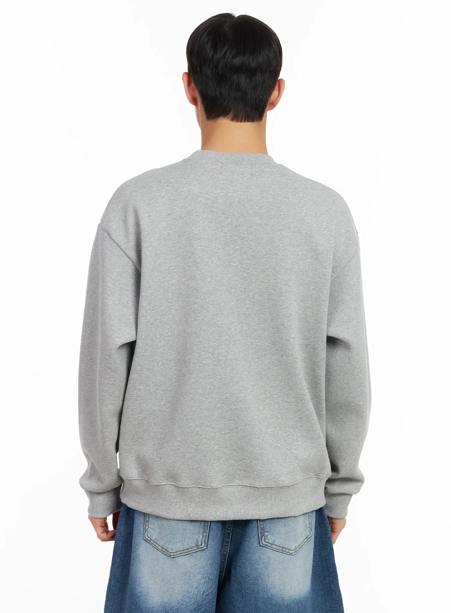 Men's Basic Crewneck Sweatshirt IM516 - Image 5