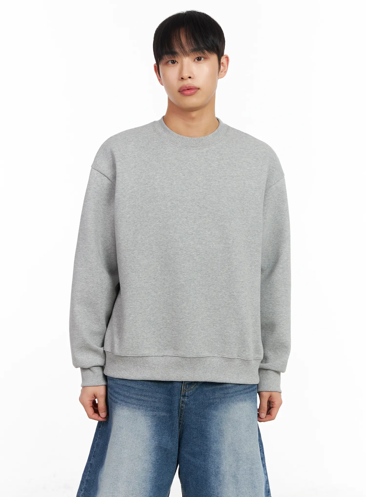 Men's Basic Crewneck Sweatshirt IM516 - Image 7