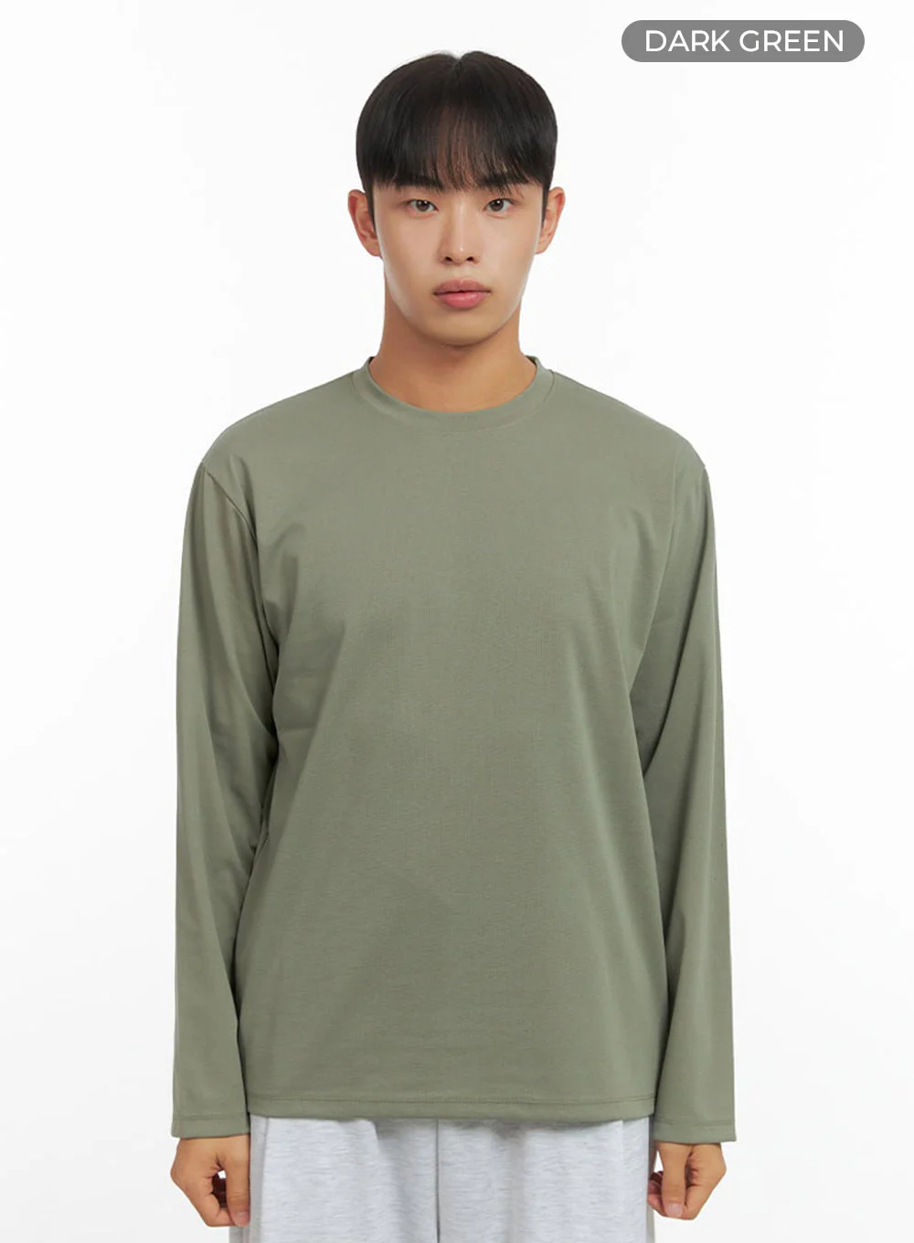 Men's Basic Long Sleeve T-Shirt IO420 - Image 12