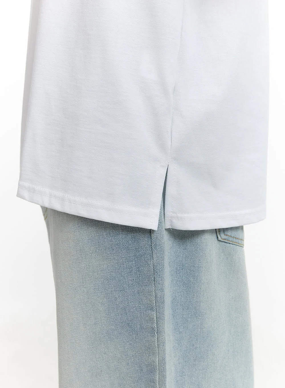 Men's Basic Oversized Cotton Tank Top CL429 - Image 3