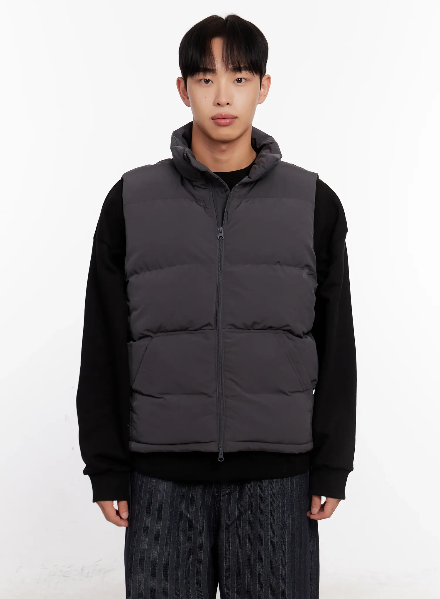 Men's Basic Puffer Vest IO528 - Image 17