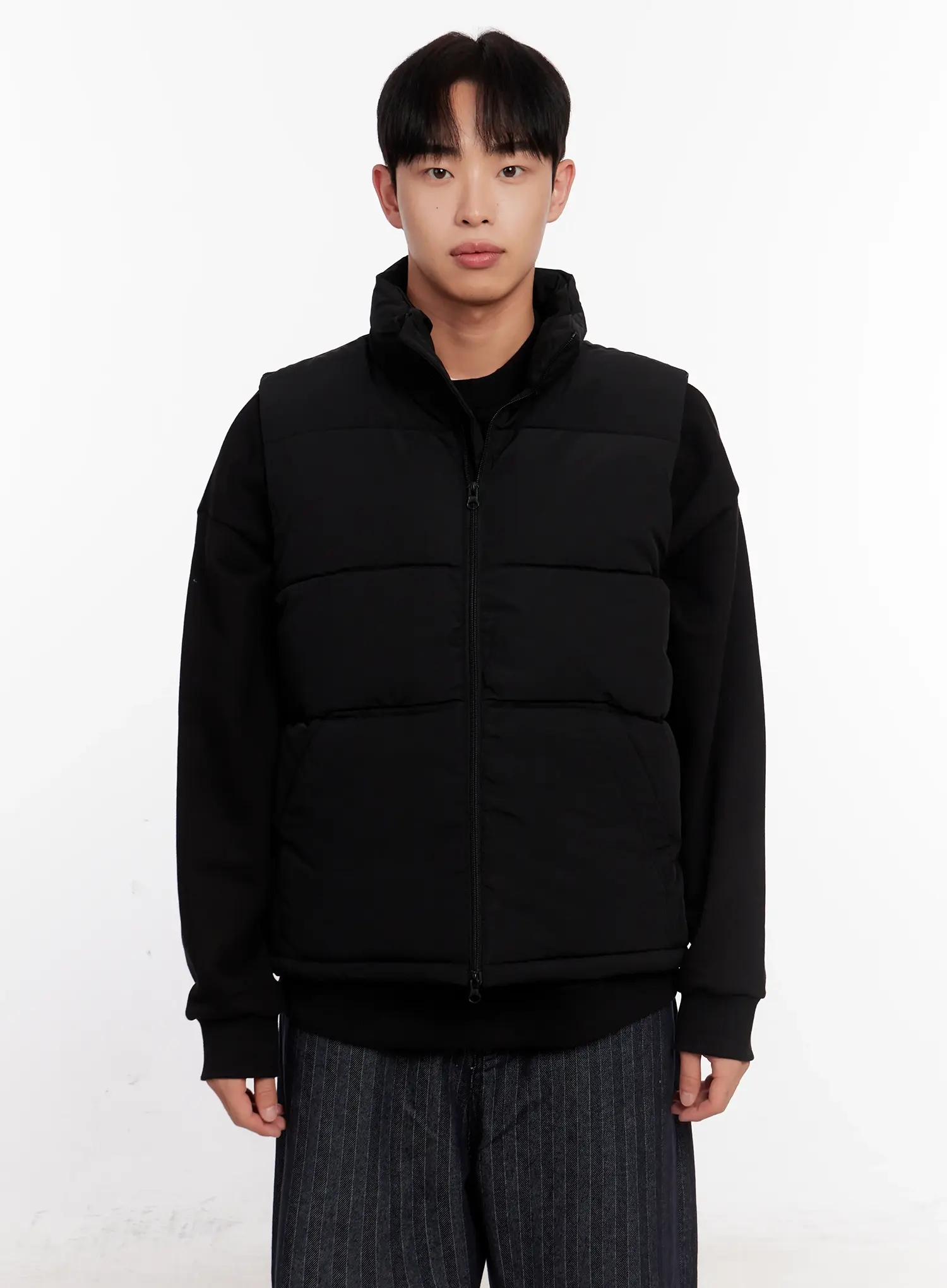 Men's Basic Puffer Vest IO528 - Image 18