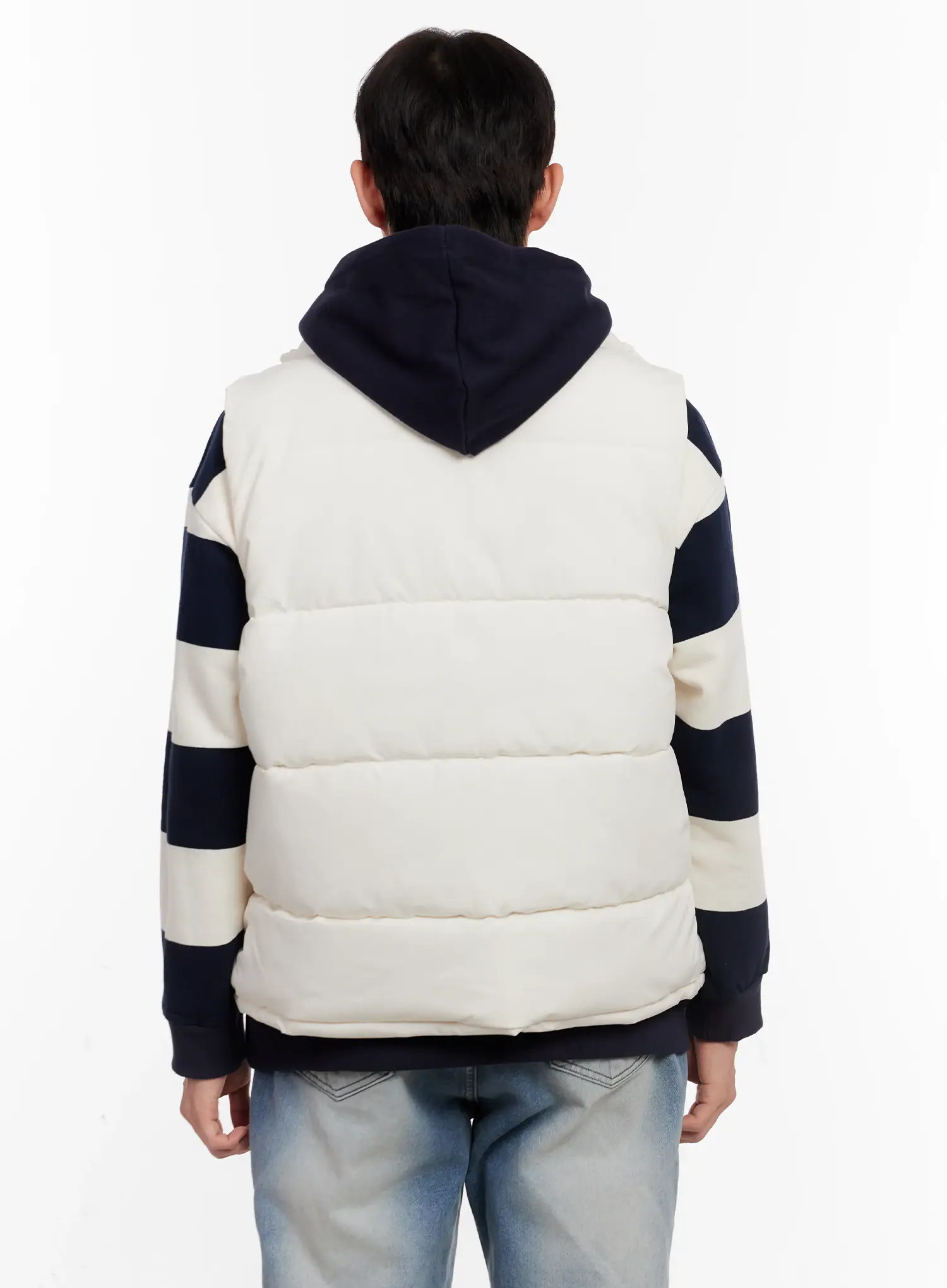 Men's Basic Puffer Vest IO528 - Image 5