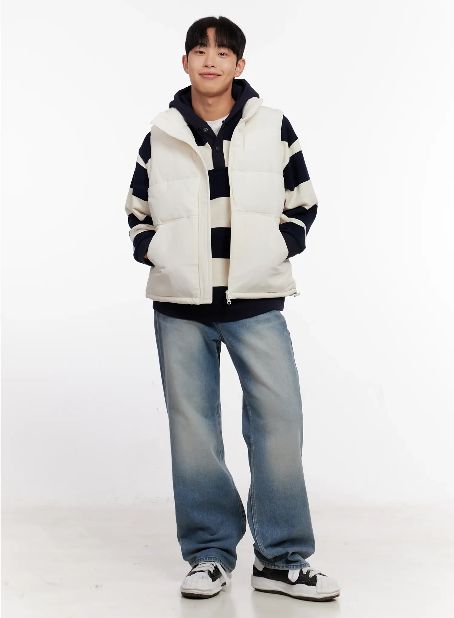 Men's Basic Puffer Vest IO528 - Image 7