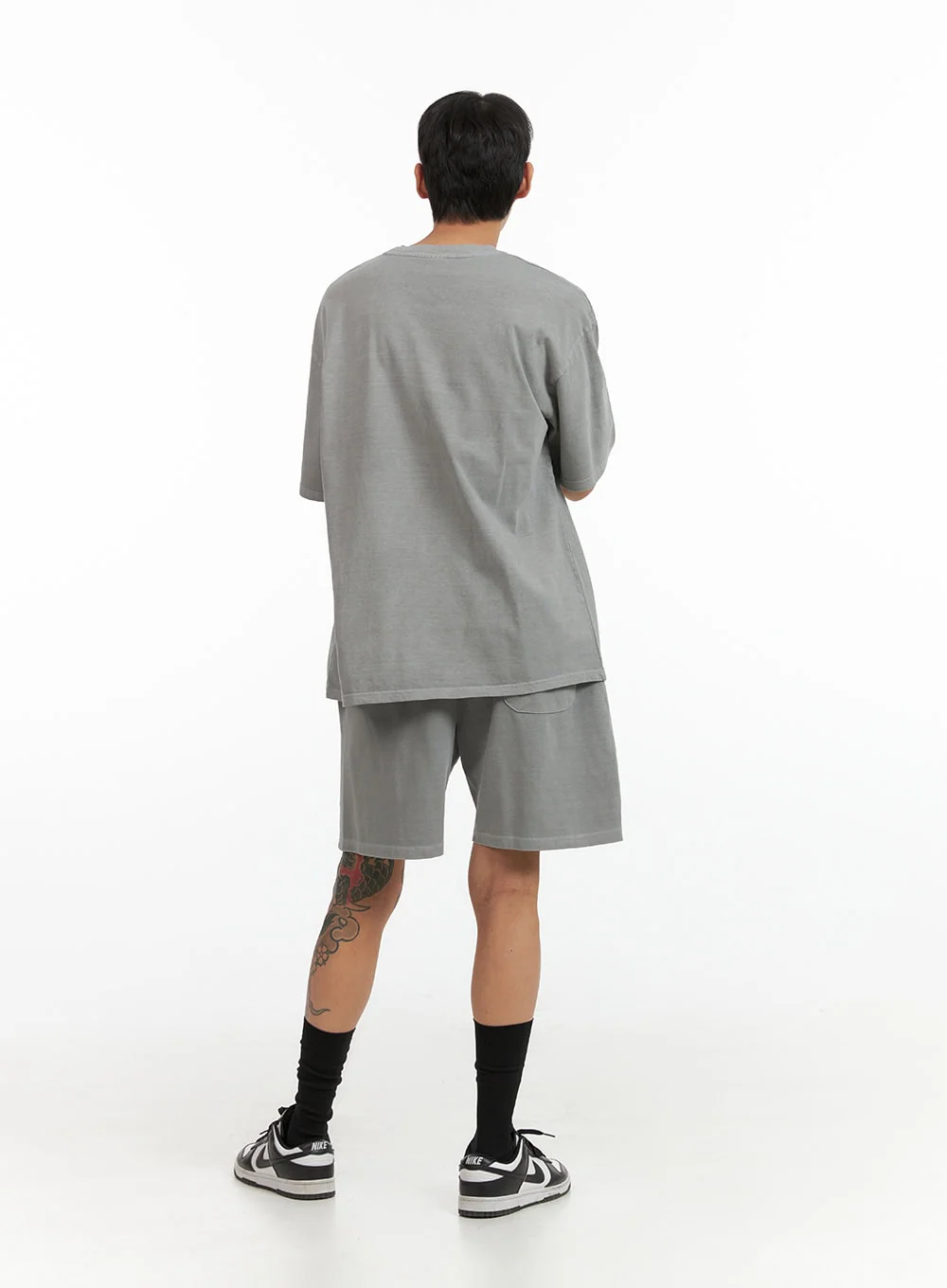 Men's Basic Round Neck T-Shirt IU419 - Image 6