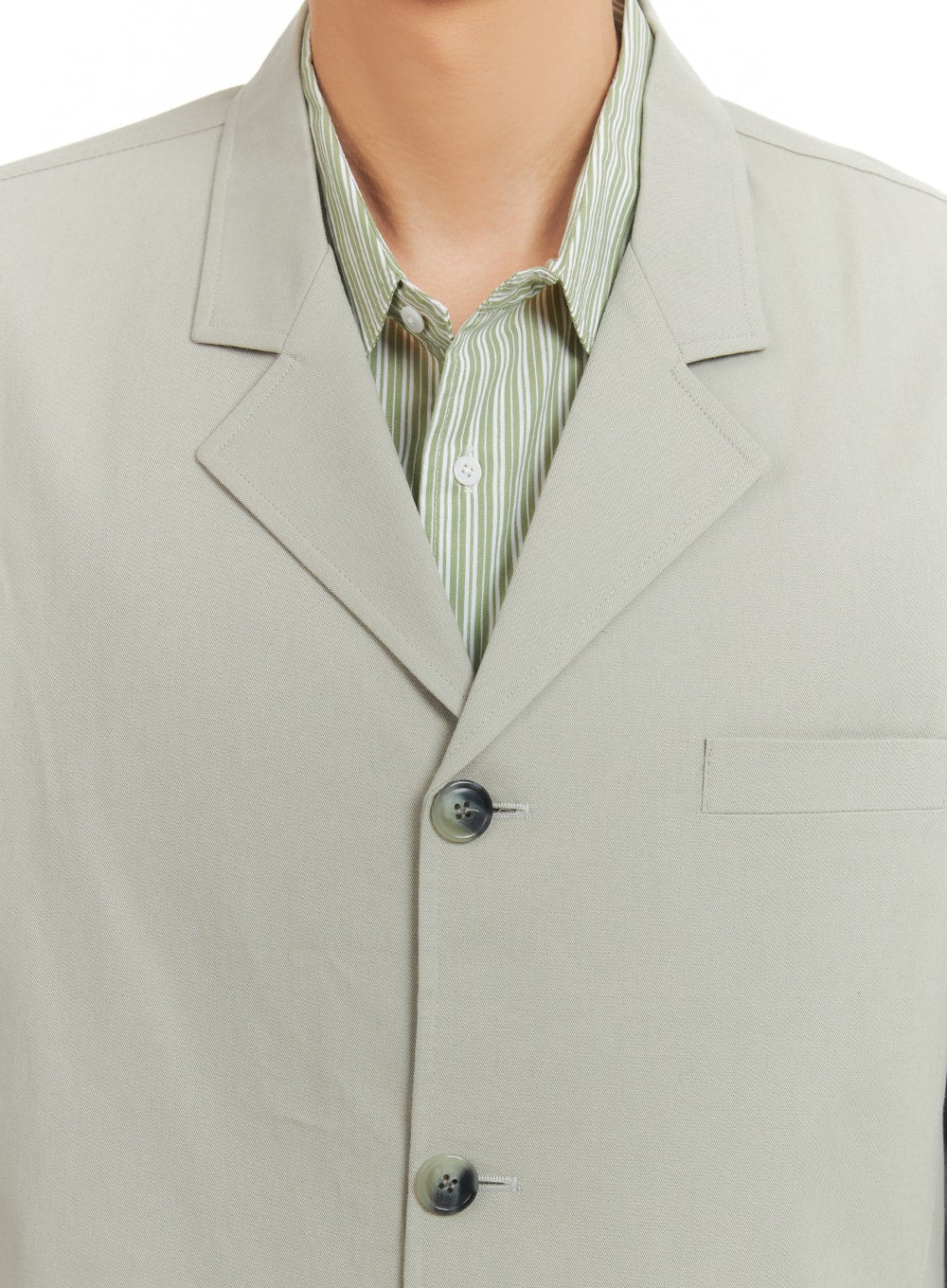 Men's Basic Straight Fit Jacket IA401 - Image 3