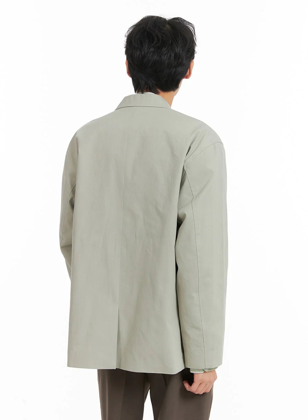 Men's Basic Straight Fit Jacket IA401 - Image 6