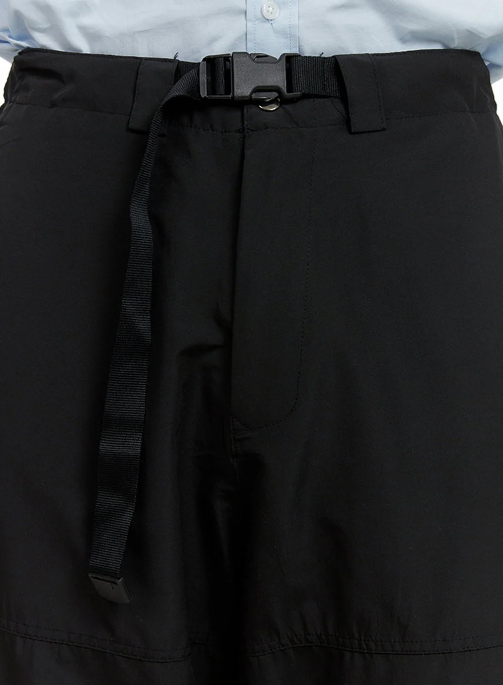 Men's Belted Wide Leg Trousers IG409 - Image 4