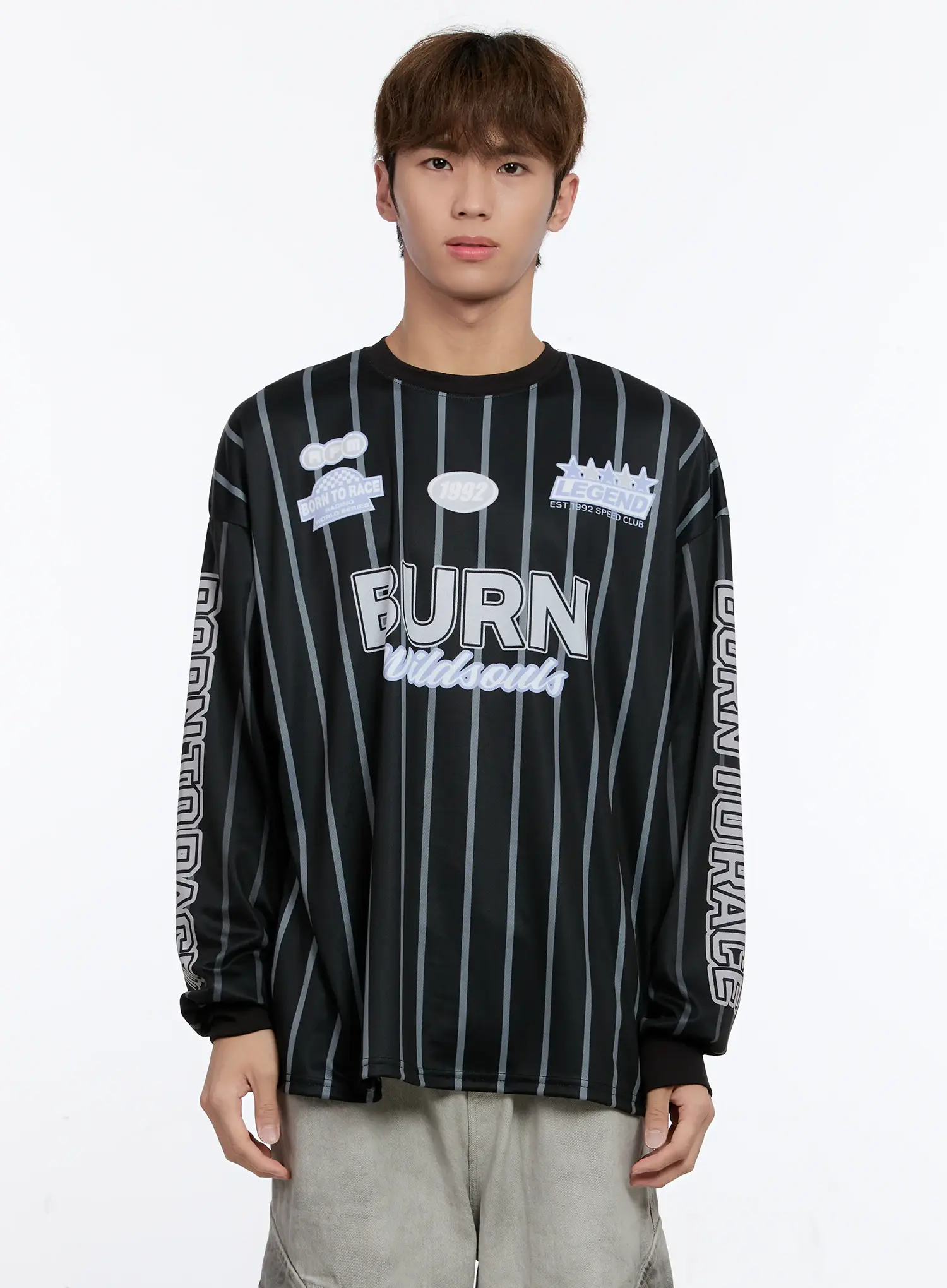 Men's Blockcore Long Sleeve Jersey IN512 - Image 11