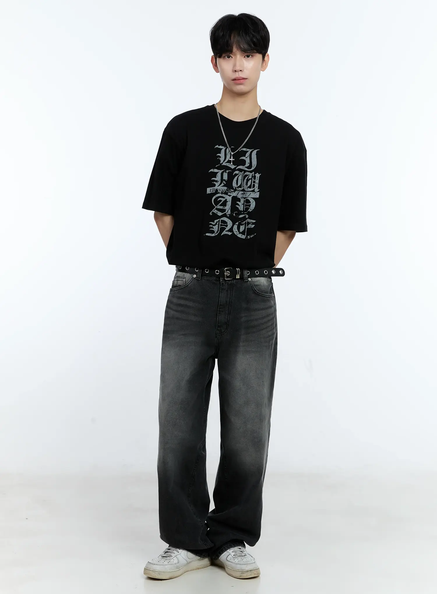 Men's Bold Graphic T-Shirt IL529 - Image 11