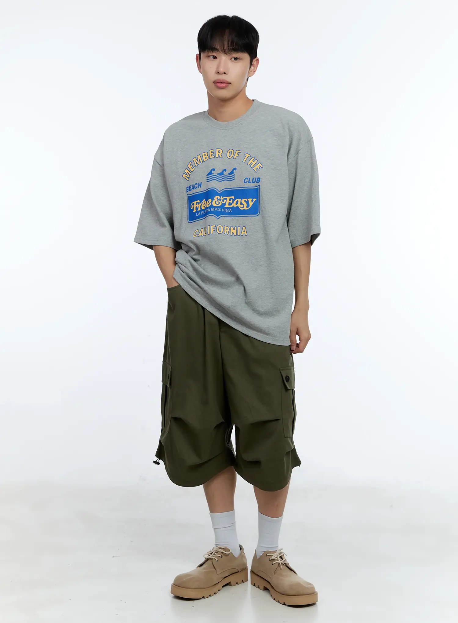 Men's California Beach Club Graphic Tee IL517 - Image 8
