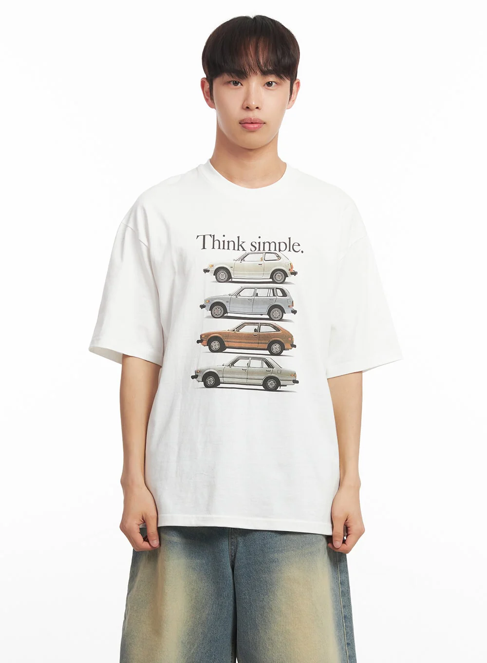 Men's Car Graphic T-Shirt IA518 - Image 12