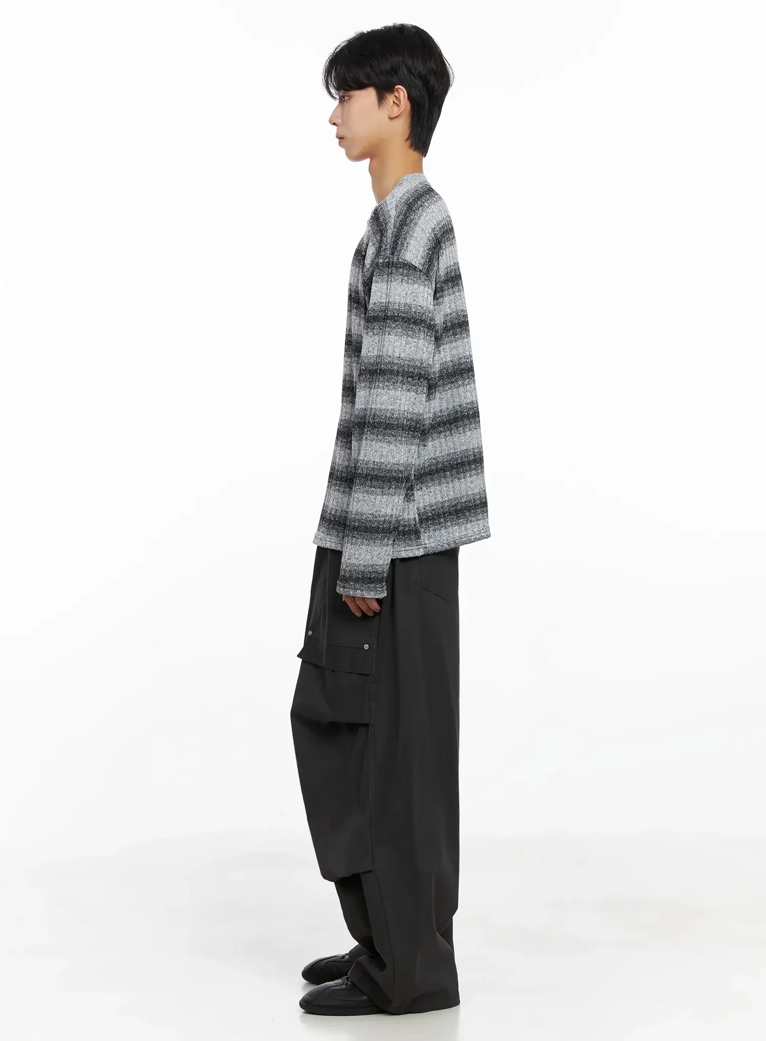 Men's Cargo Balloon Pants IO516 - Image 11