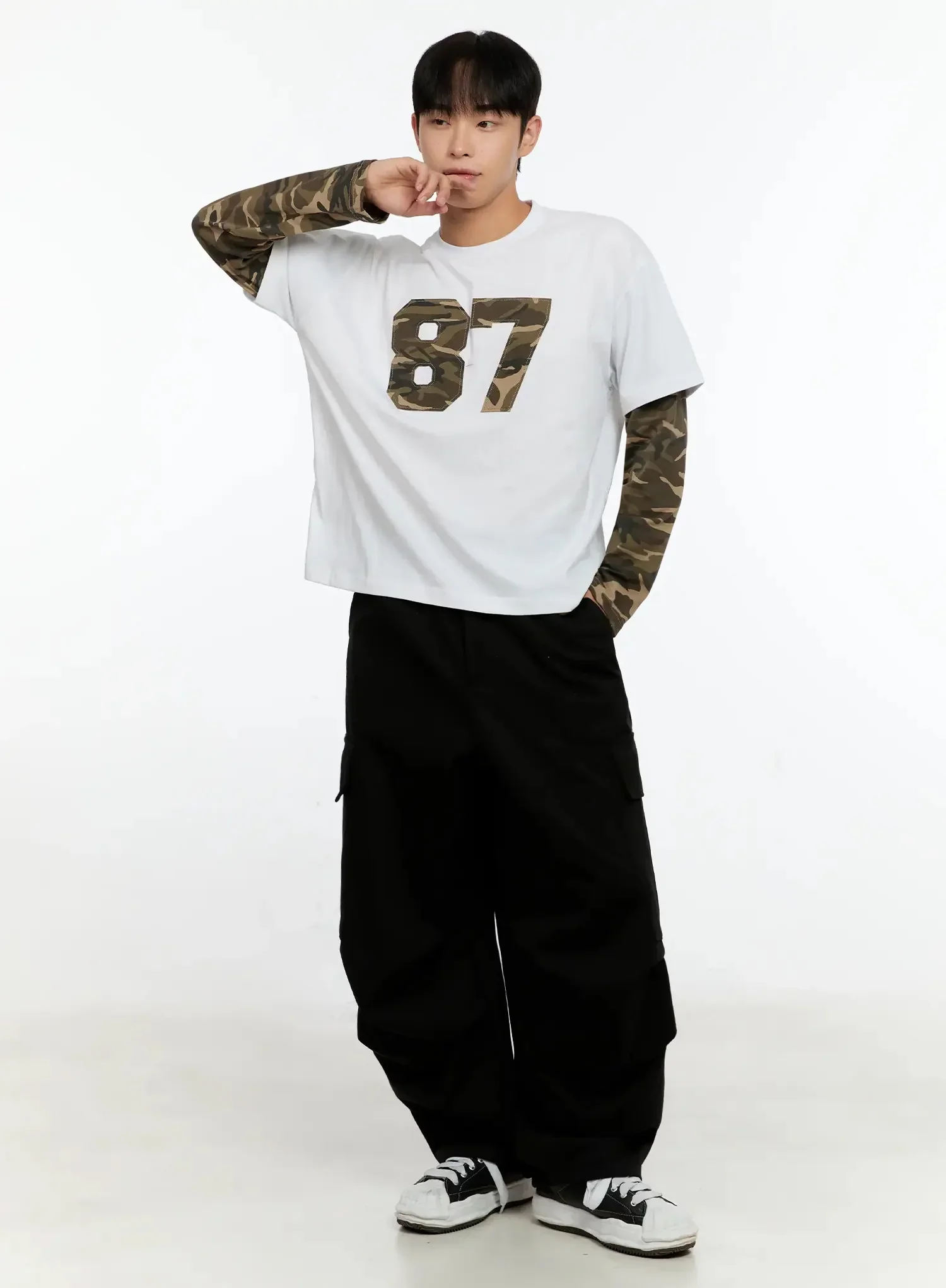 Men's Cargo Training Pants IN525 - Image 3