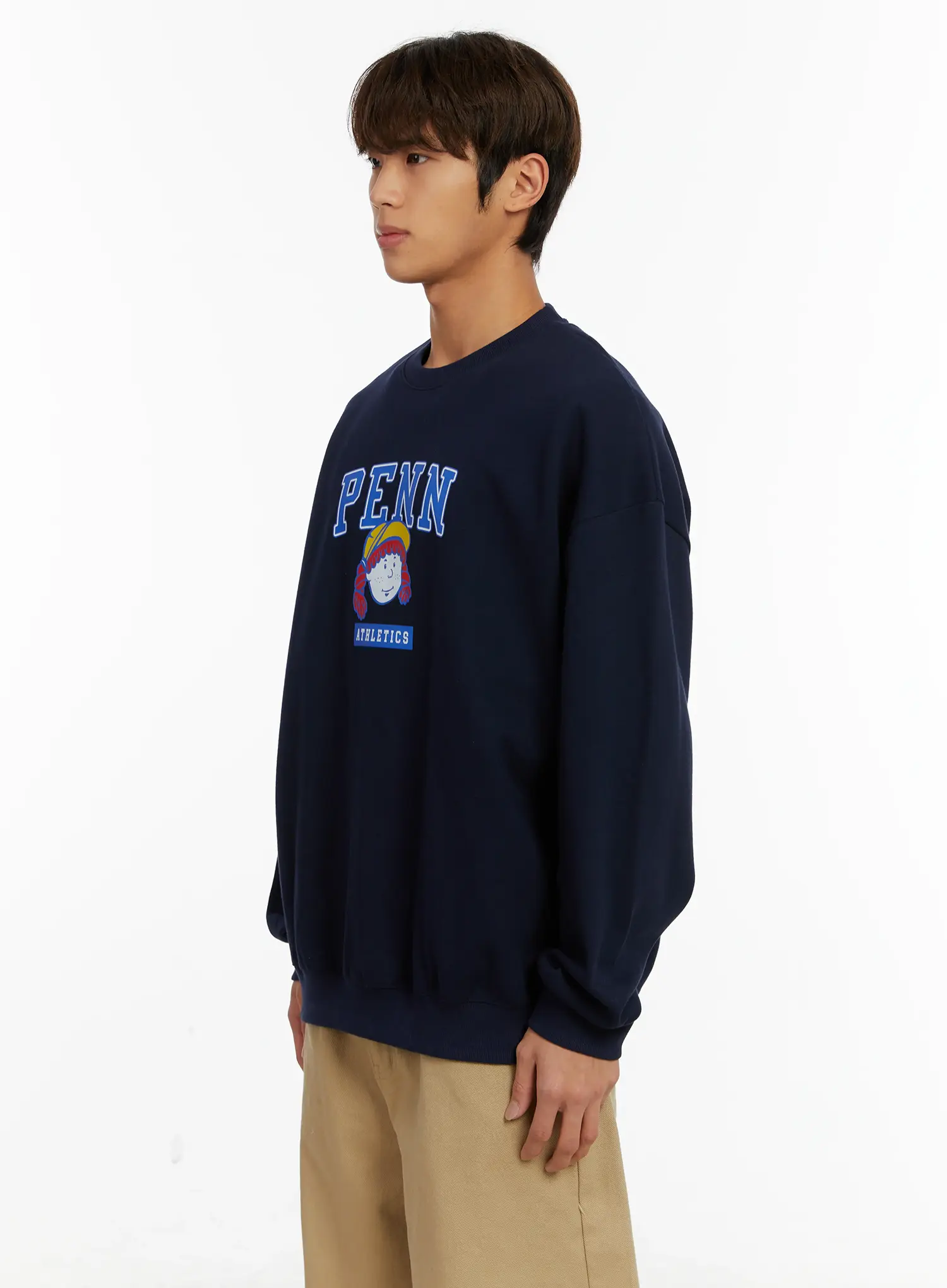 Men's Casual Crewneck Graphic Sweatshirt ID523 - Image 4