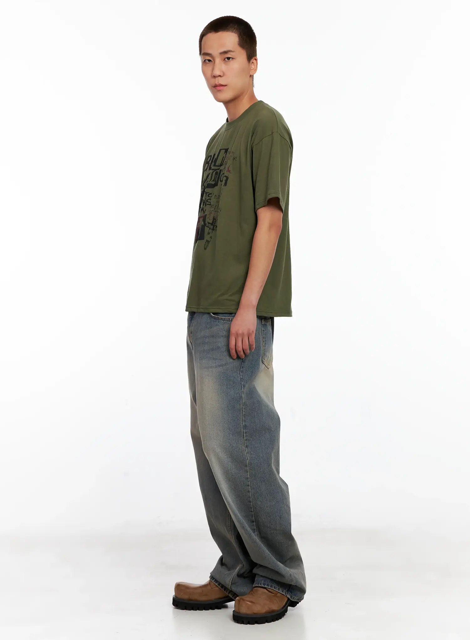 Men's Casual Graphic Tee IG511 - Image 8