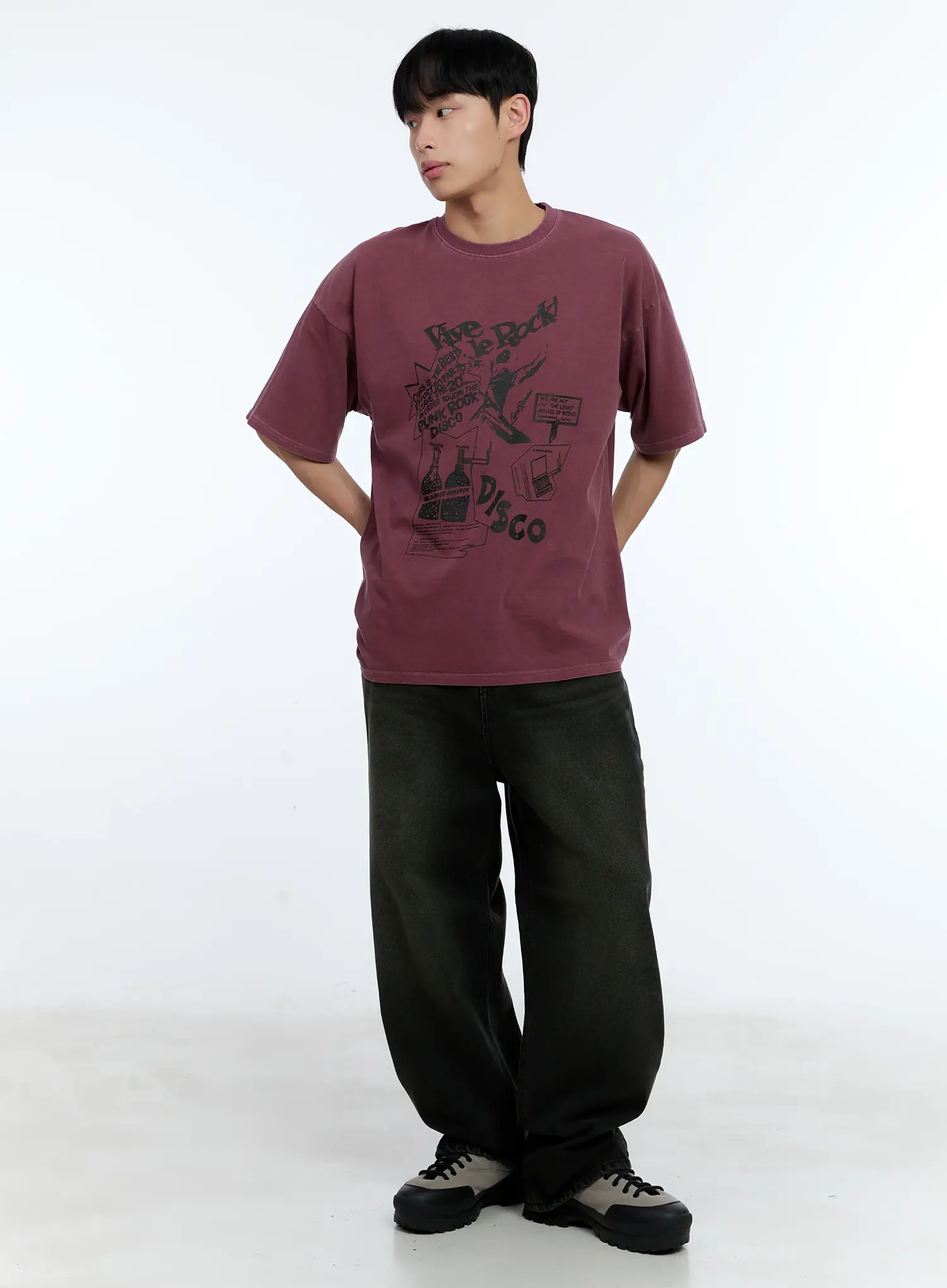 Men's Casual Wide-Fit Denim Jeans IL515 - Image 13