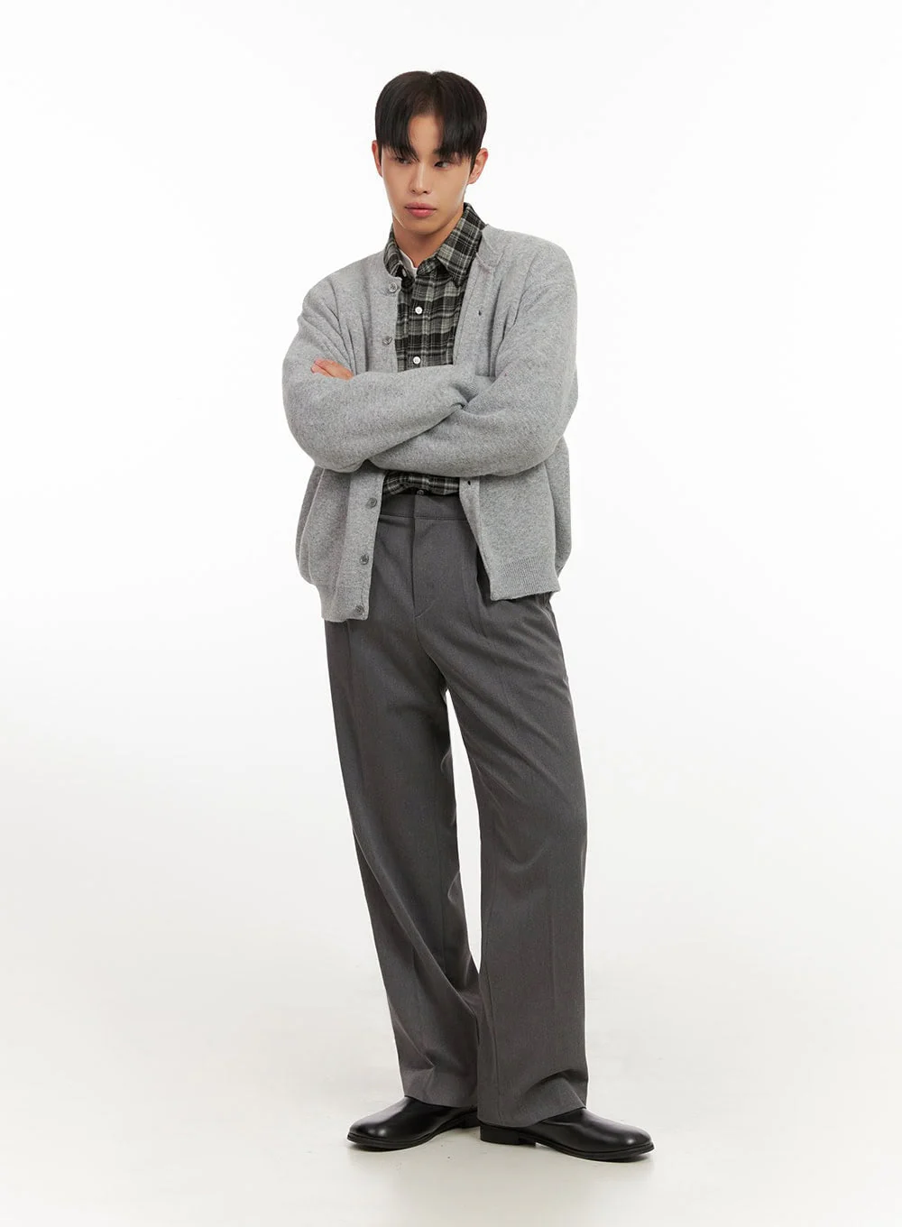 Men's Checkered Flannel ID406 - Image 9
