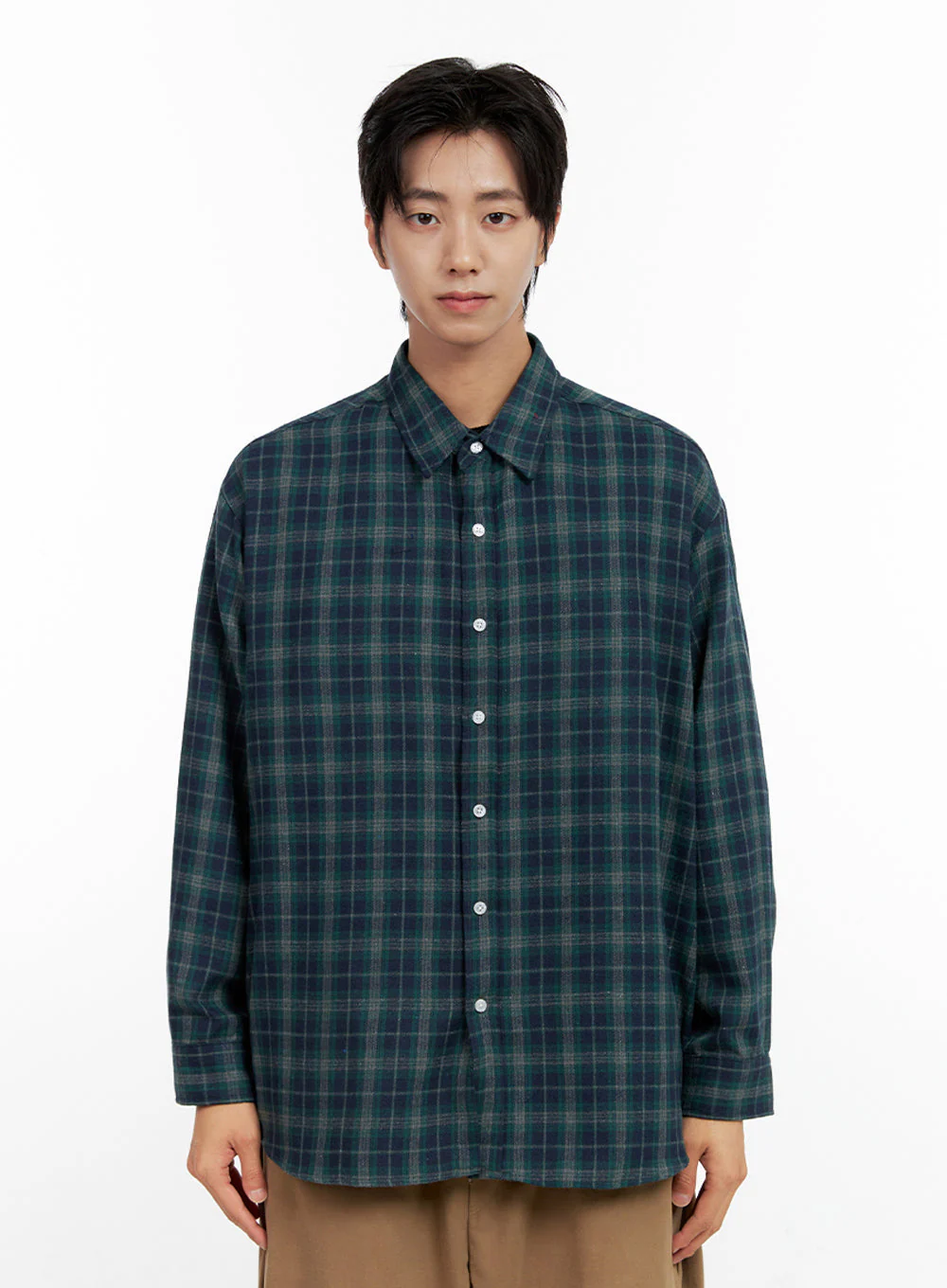 Men's Checkered Flannel IN411 - Image 10