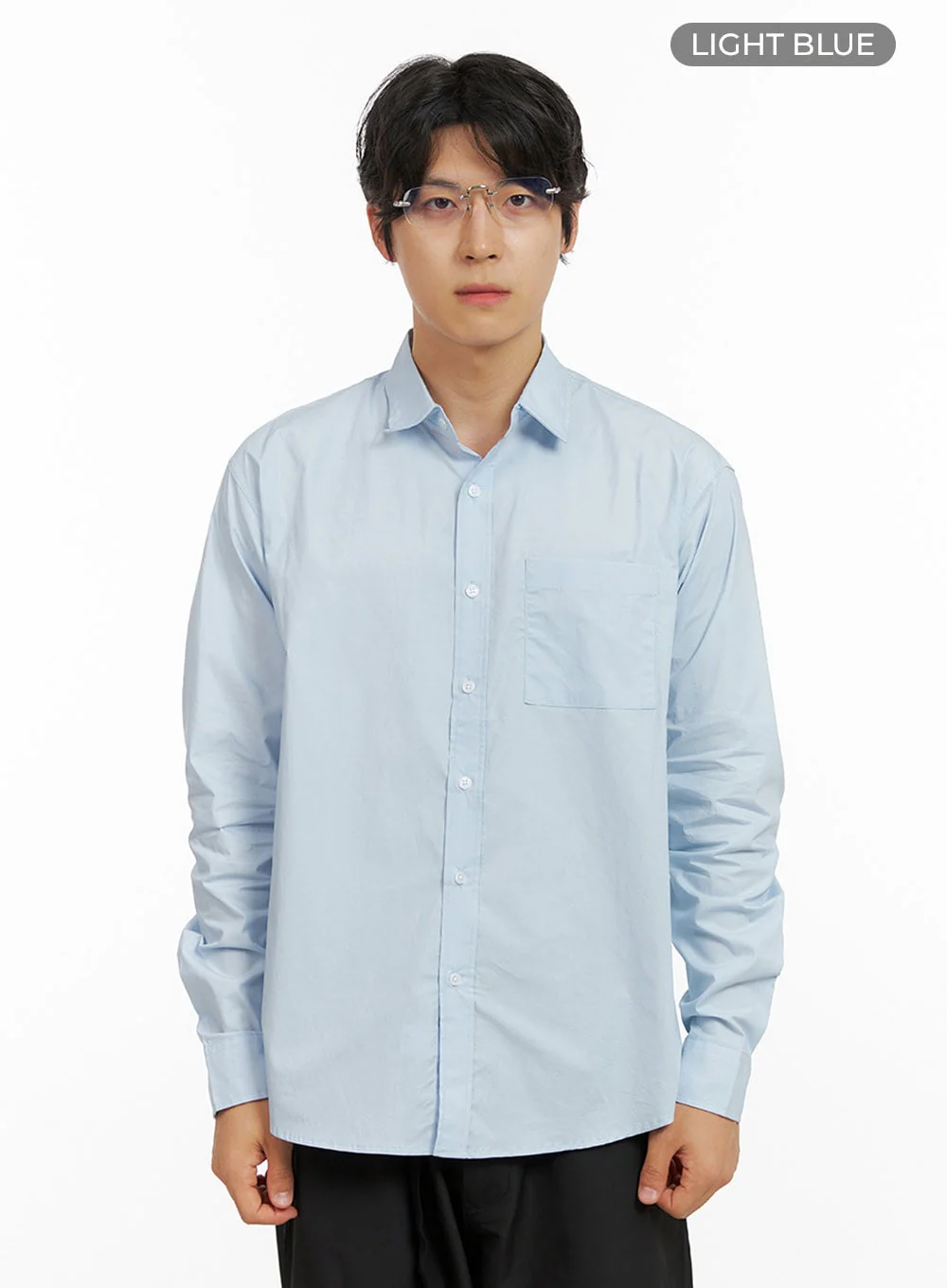 Men's Classic Button Shirt IG409 - Image 7