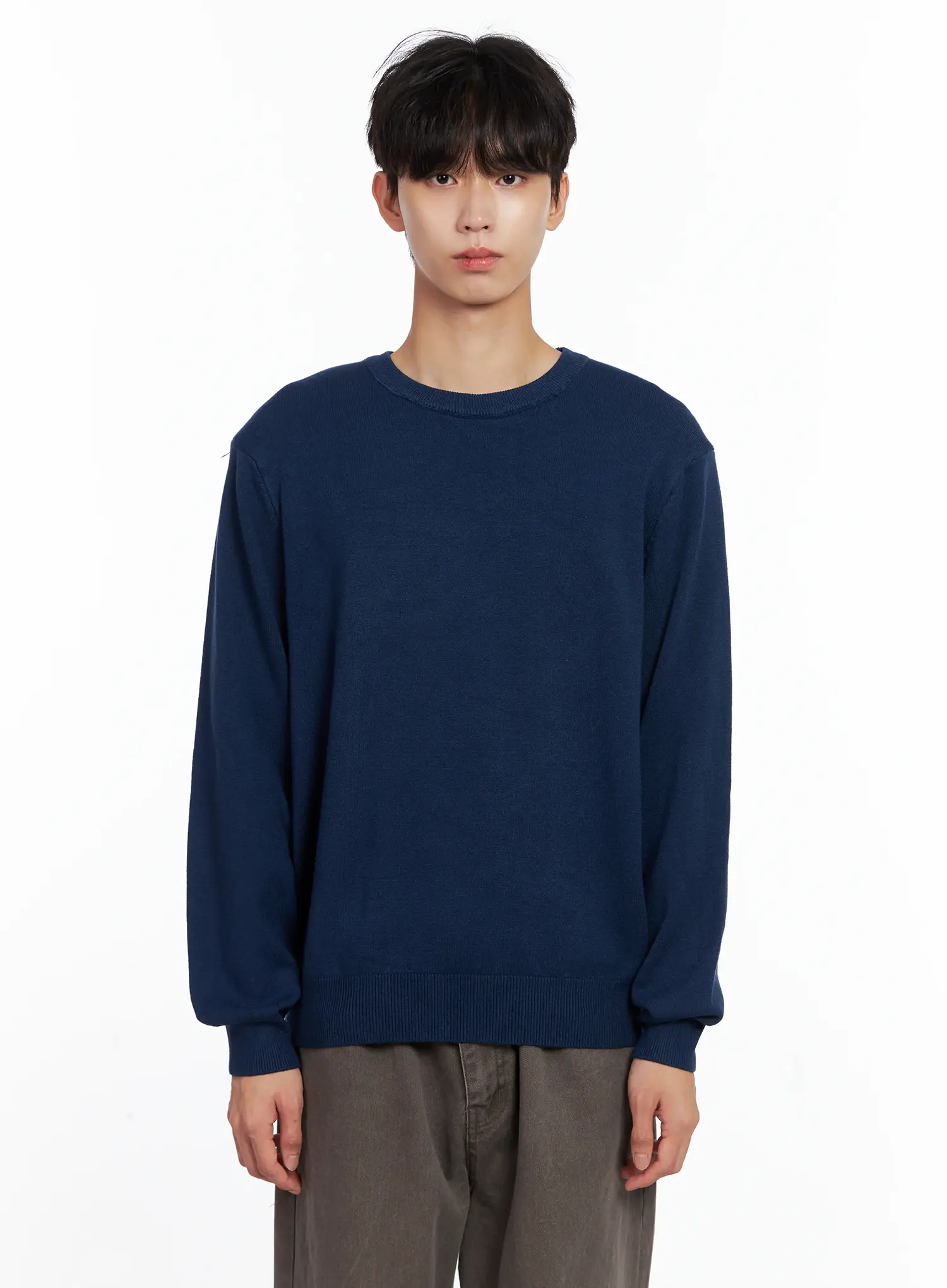 Men's Classic Crewneck Sweater IS519 - Image 17