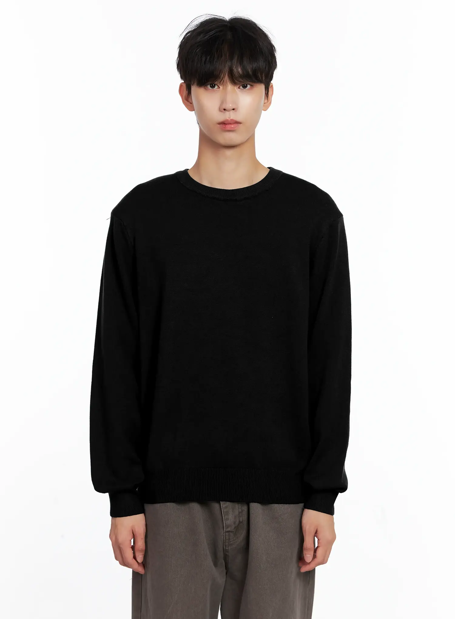 Men's Classic Crewneck Sweater IS519 - Image 18